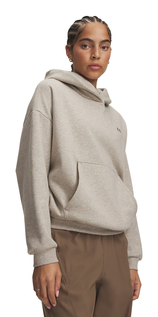 Under Armour Icon Fleece: Reinvented Hoodie - Timberwolf
