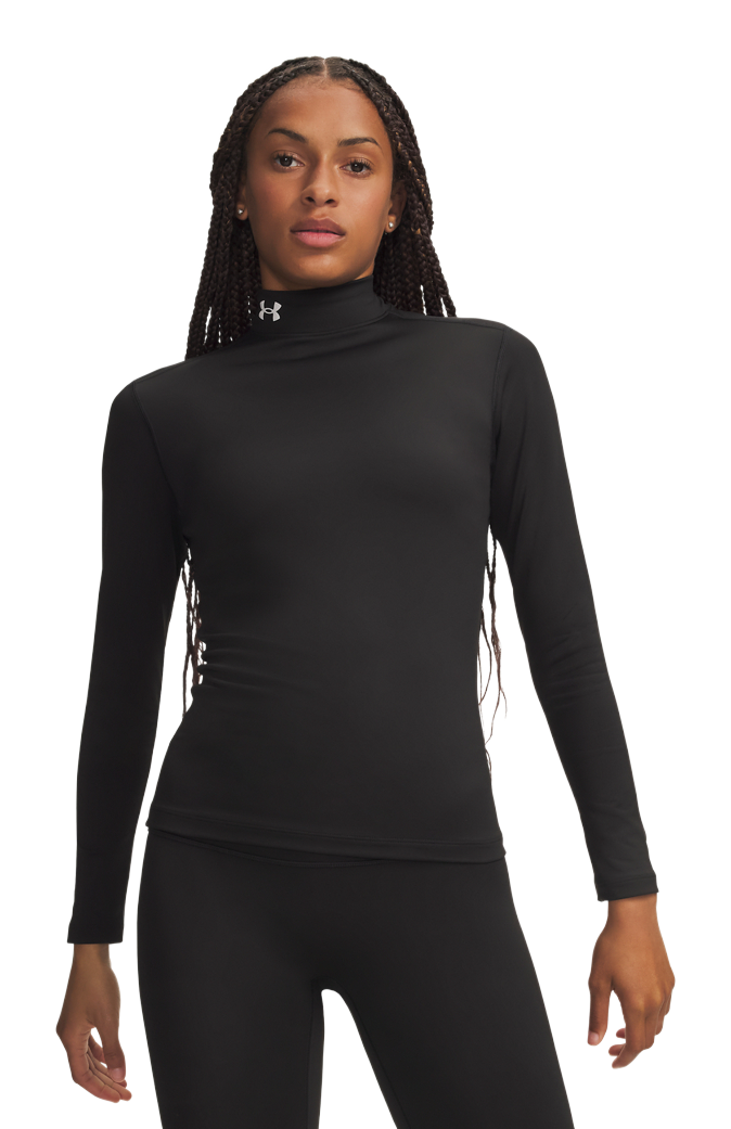 Image of Under Armour ColdGear Mock Long-Sleeve Shirt