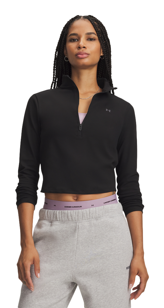 Under Armour Under Armour UA Motion Half-Zip Pullover - Ultimate Black - $50.00 at Bass Pro Shops