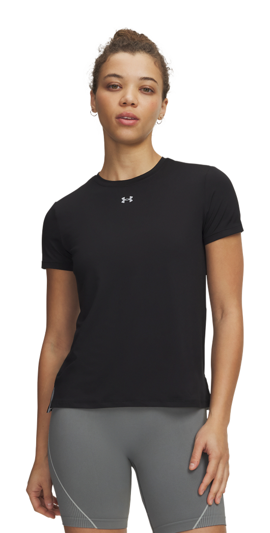 Image of Under Armour Vanish Short-Sleeve Shirt - Ultimate Black/Mod Gray