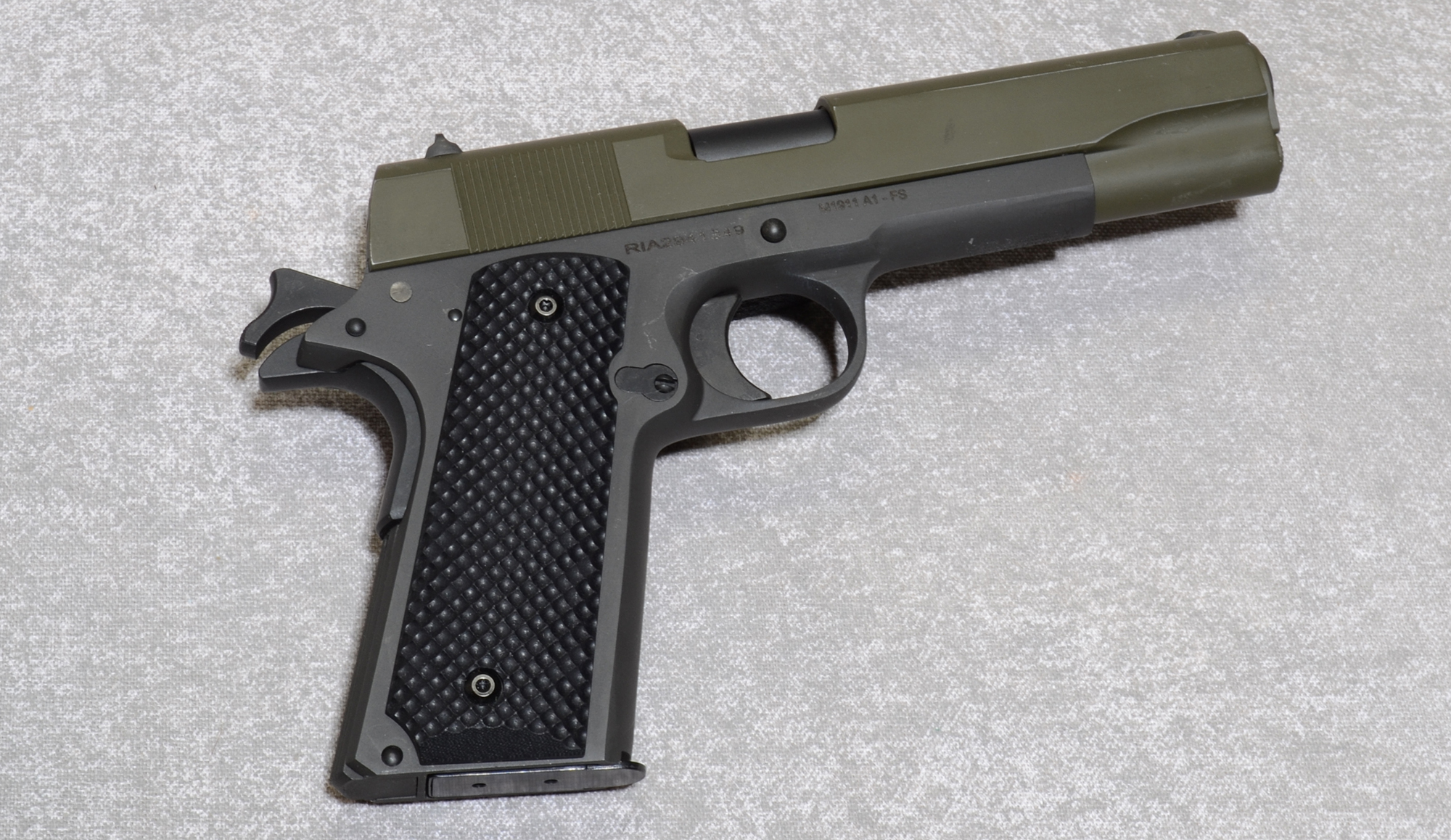 Rock Island M1911 A1-FS Pistol, .45 ACP, 5 Inch Barrel, 2 5/8 lbs - Bass Pro Shops