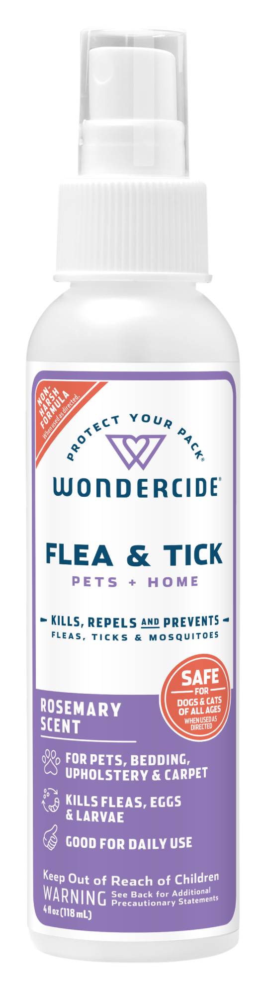 Image of Wondercide Flea and Tick Spray - Rosemary - 4 oz.
