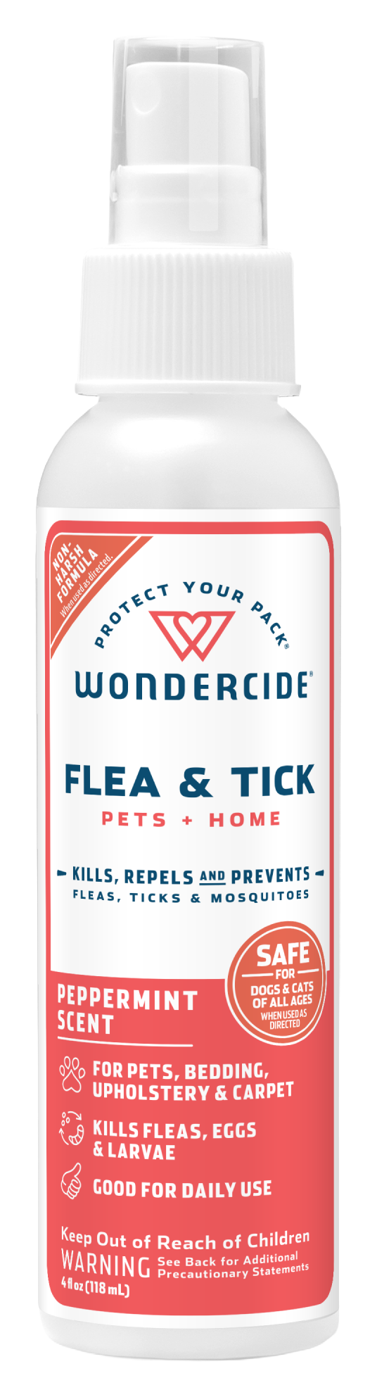 Image of Wondercide Flea and Tick Spray - Peppermint - 4 oz.