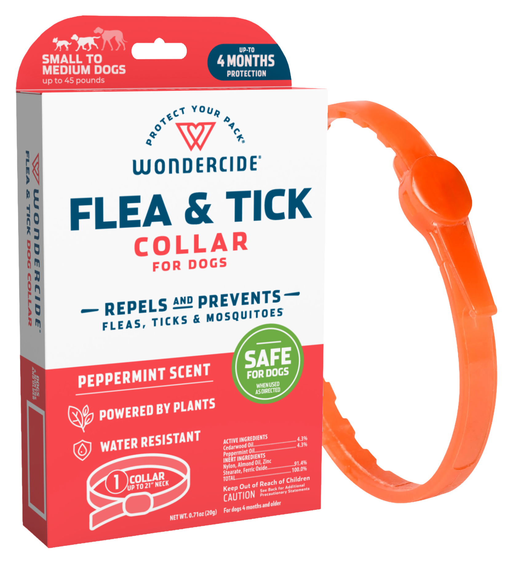 Image of Wondercide Flea and Tick Collar for Dogs - S/M
