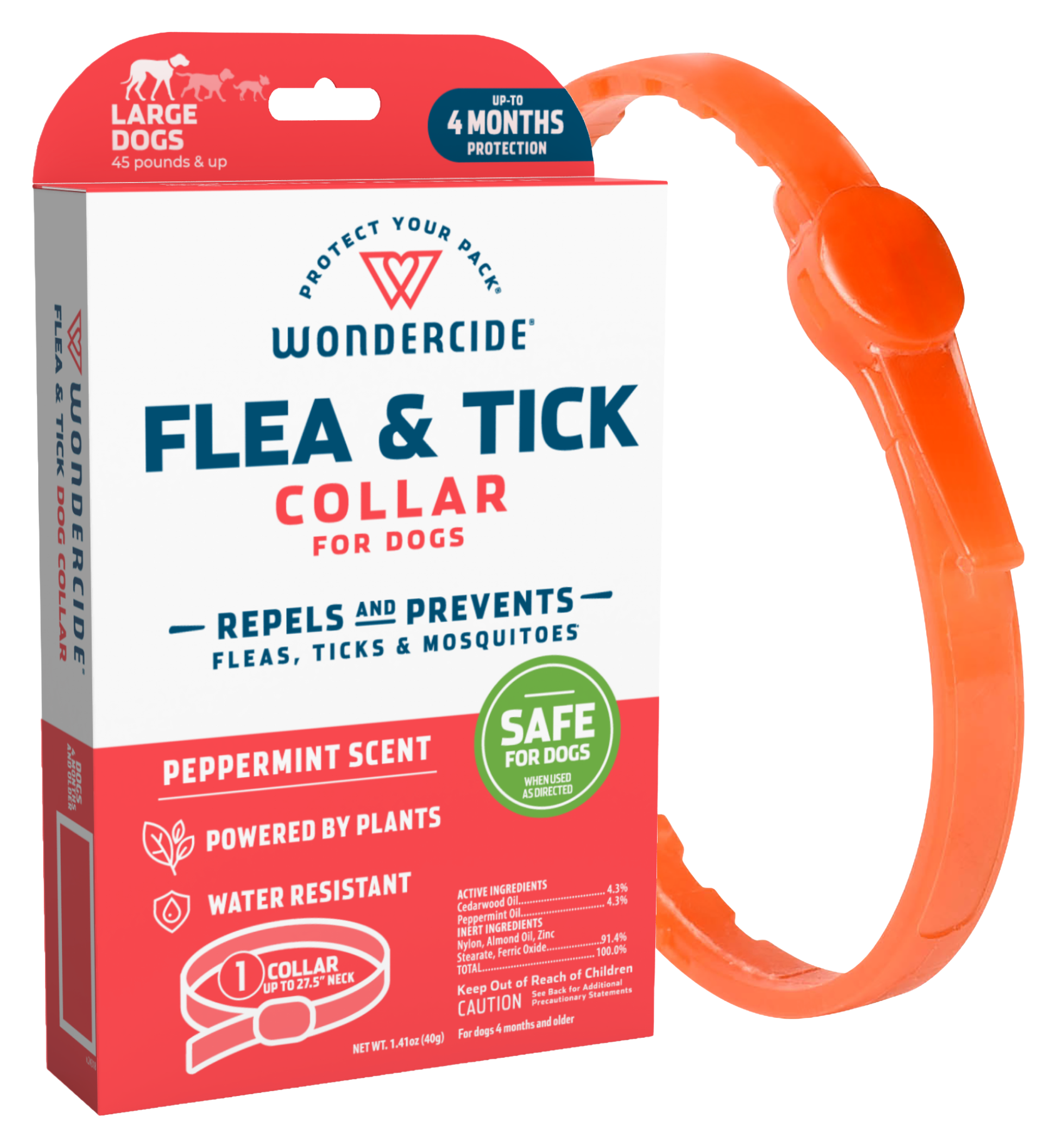 Image of Wondercide Flea and Tick Collar for Dogs - L