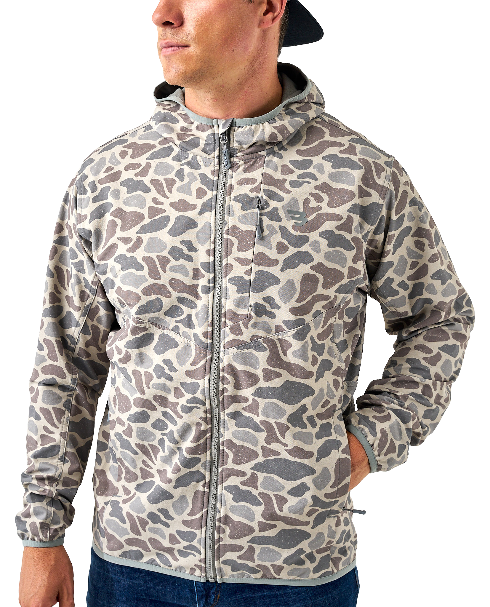 BURLEBO Durango Jacket - Classic Deer Camo, Size: L (DURJ-CDC-L)