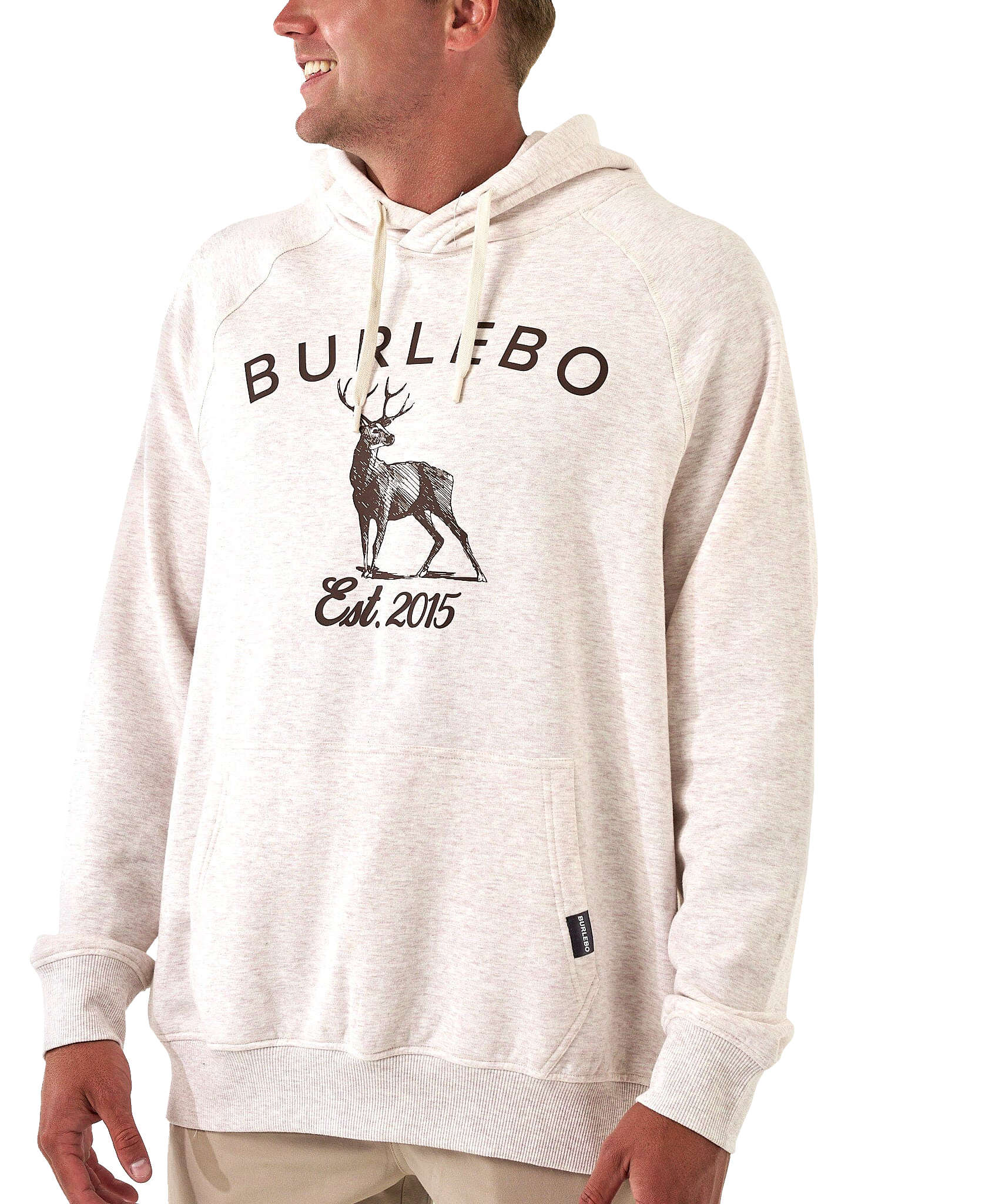Image of BURLEBO Whitetail Deer Fleece Hoodie