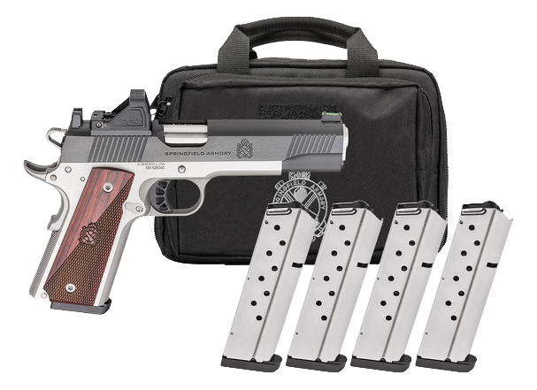 Image of "Springfield Armory 1911 Ronin AOS Semi-Auto Pistol with Gear Pac - 45 ACP - 5"""