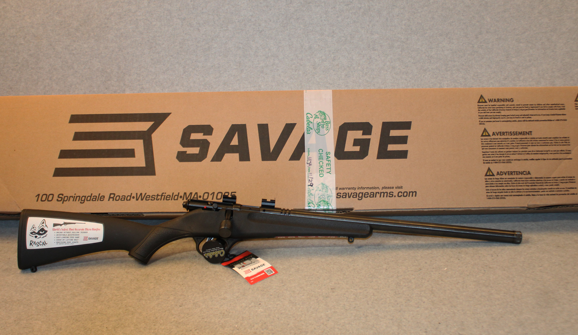 Savage ~ Rascal ~ .22 Short, Long, Long Rifle - Bass Pro Shops