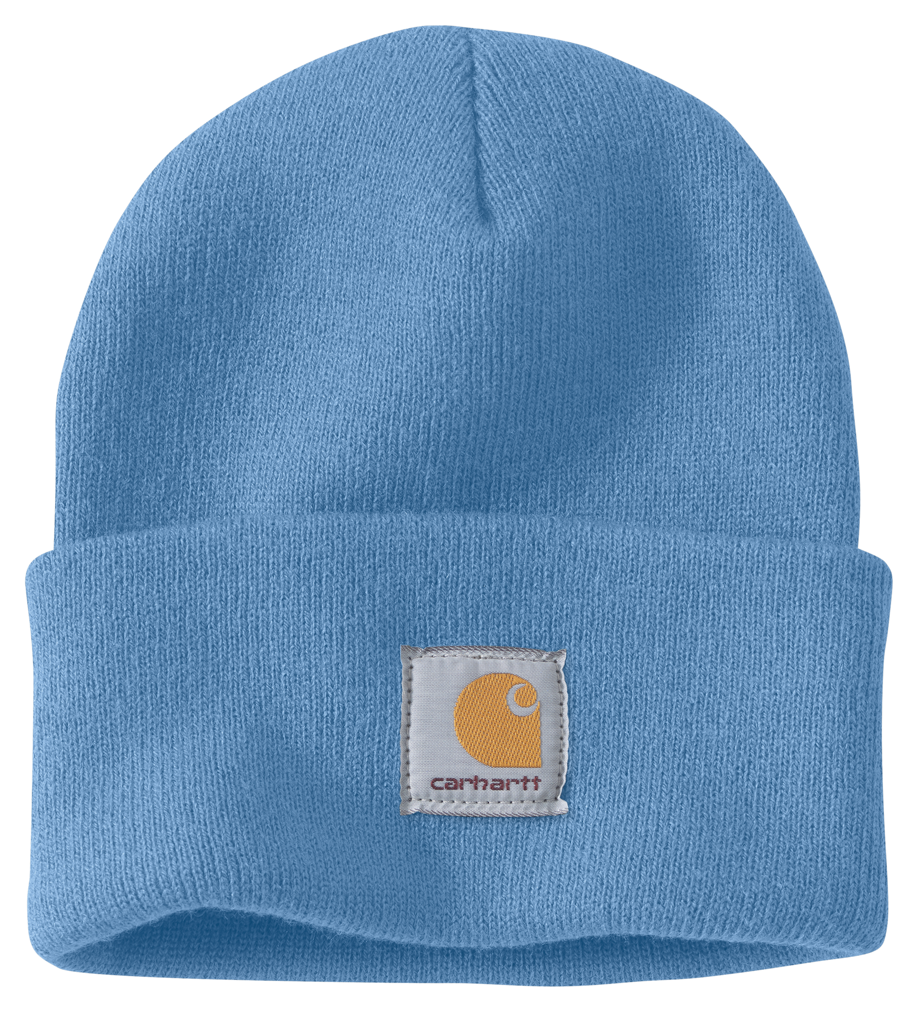 Image of Carhartt A18 Knit Cuffed Beanie - Workwear Blue