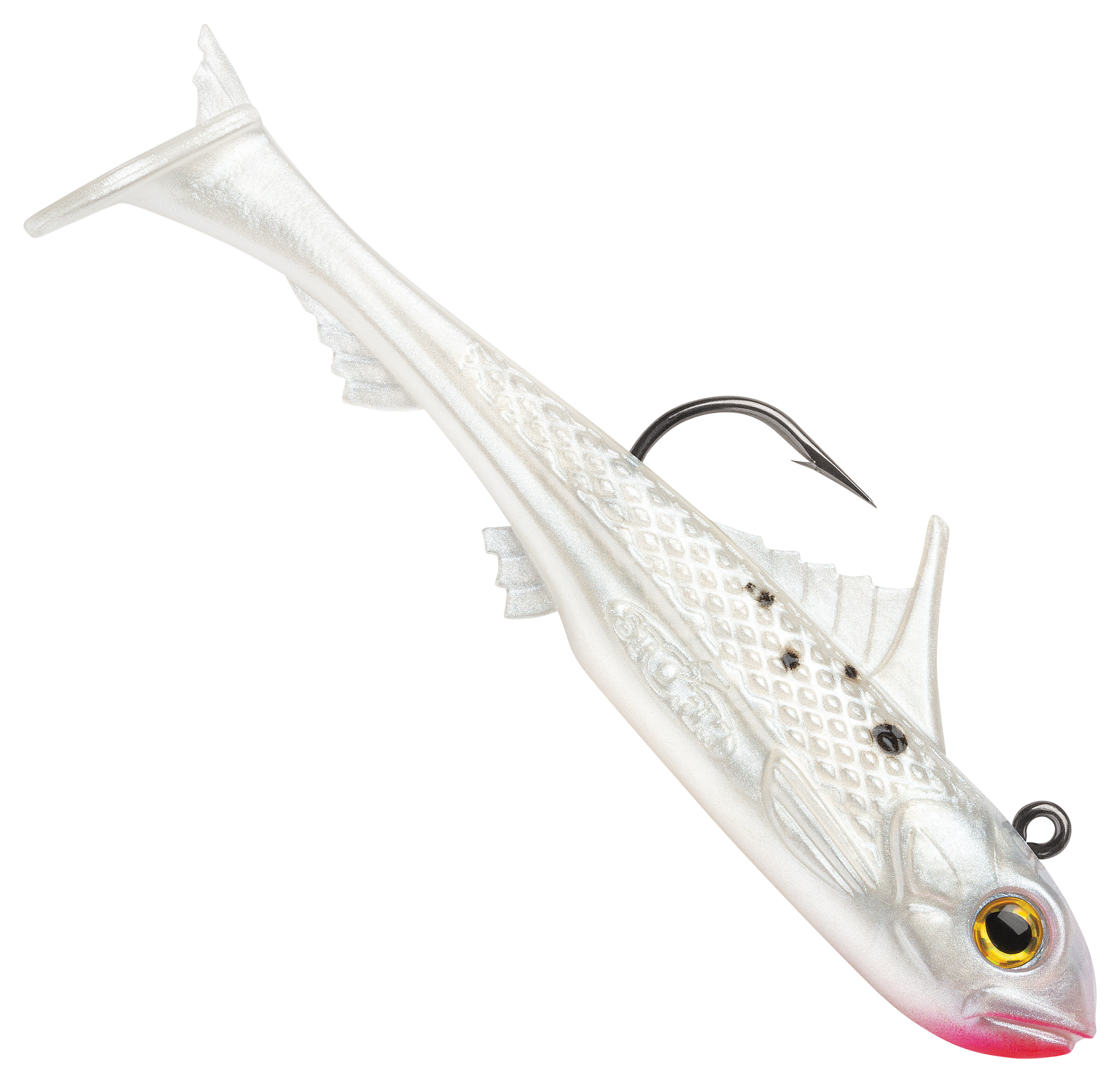 Image of "Storm Surge Minnow - Pearl - 3"""