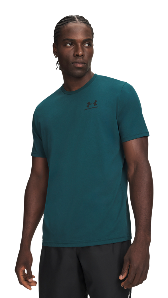 Image of Under Armour Sportstyle Left Chest Short-Sleeve T-Shirt - Arden Green