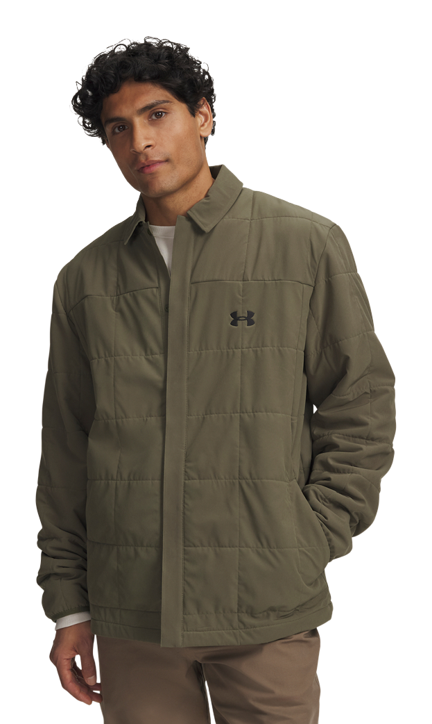 Under Armour ColdGear Infrared Expanse Shacket - Marine OD Green