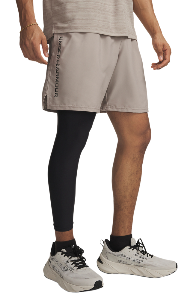Under Armour Under Armour Tech Woven Wordmark Shorts - Timberwolf Taupe - $33.00 at Bass Pro Shops