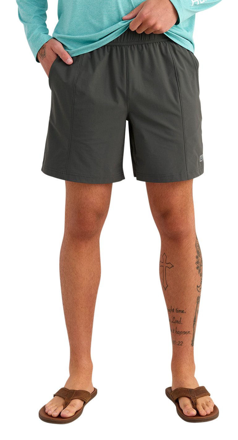 Image of Huk Airweight Shorts - Dark Shadow