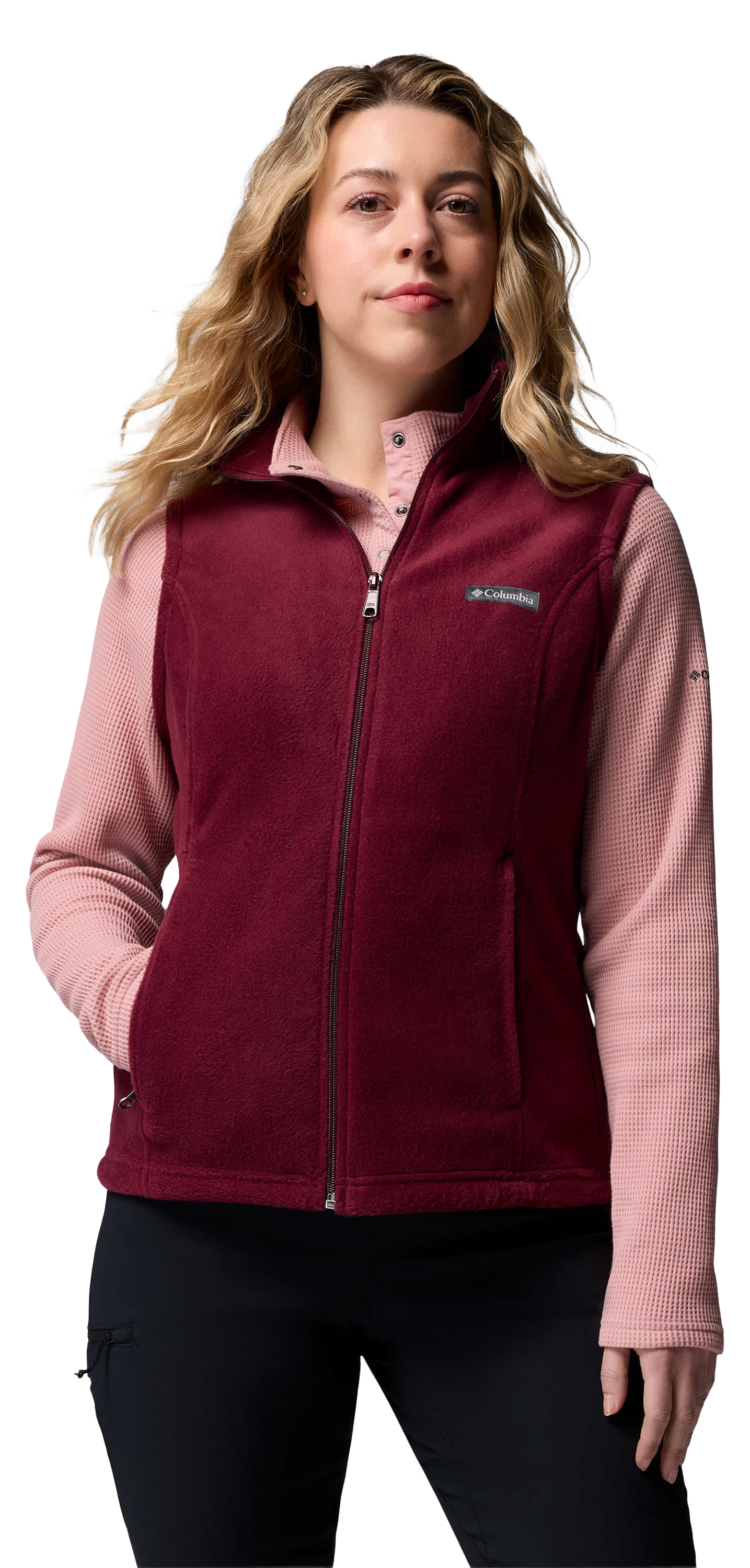 Image of Columbia Benton Springs Vest - Rich Wine