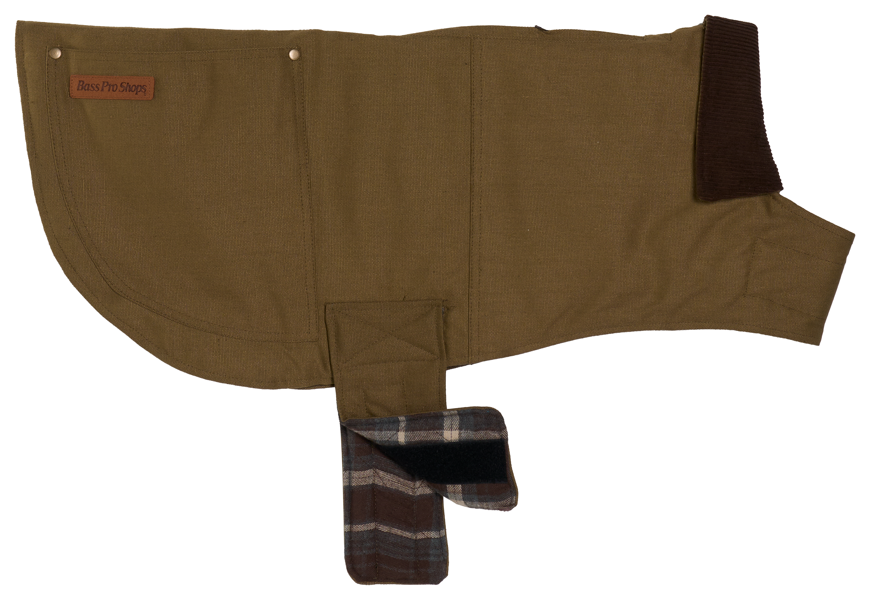 Image of Bass Pro Shops Barn Jacket for Dogs - Tan - S