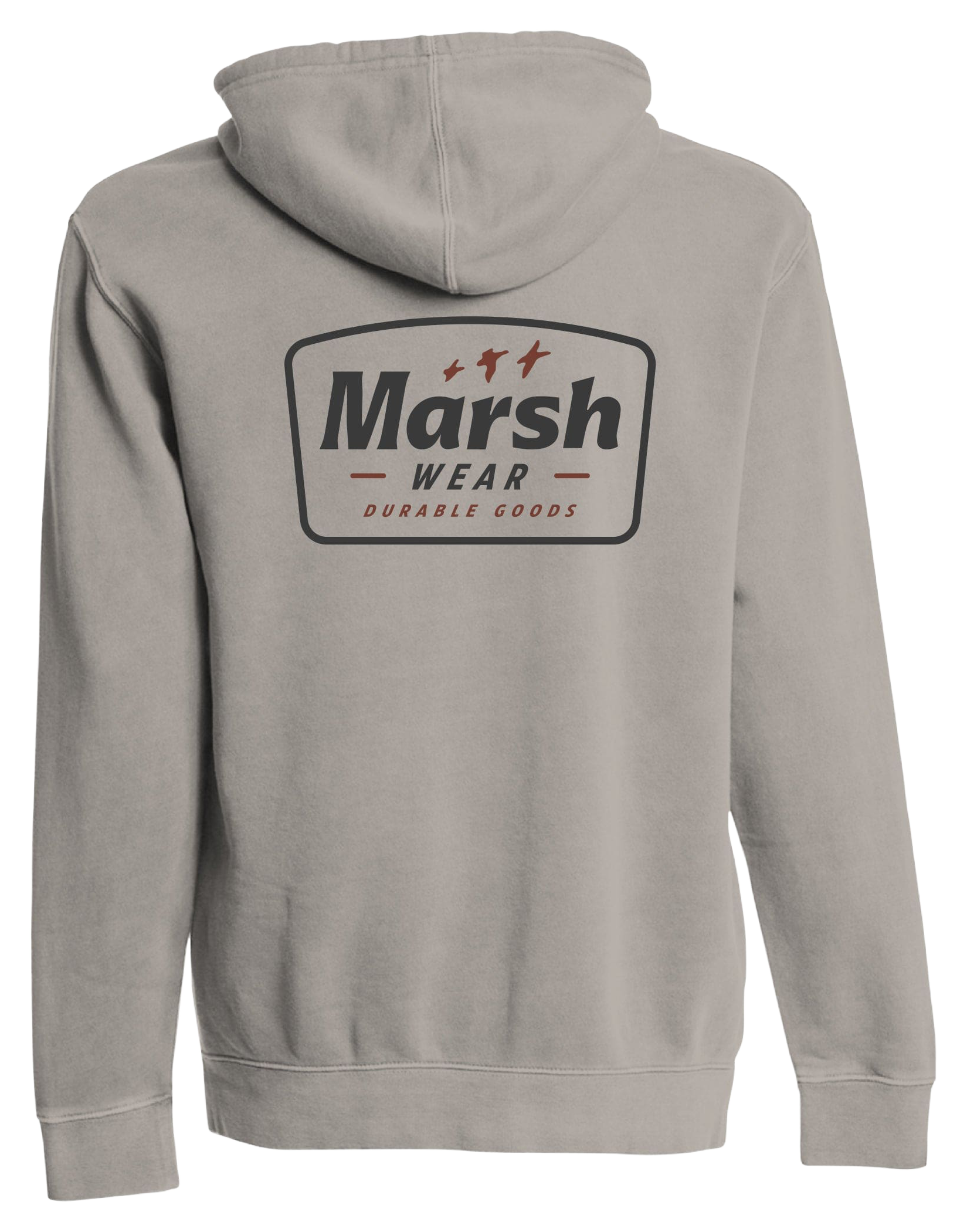 Image of Marsh Wear Formation Pullover Hoodie - Cement