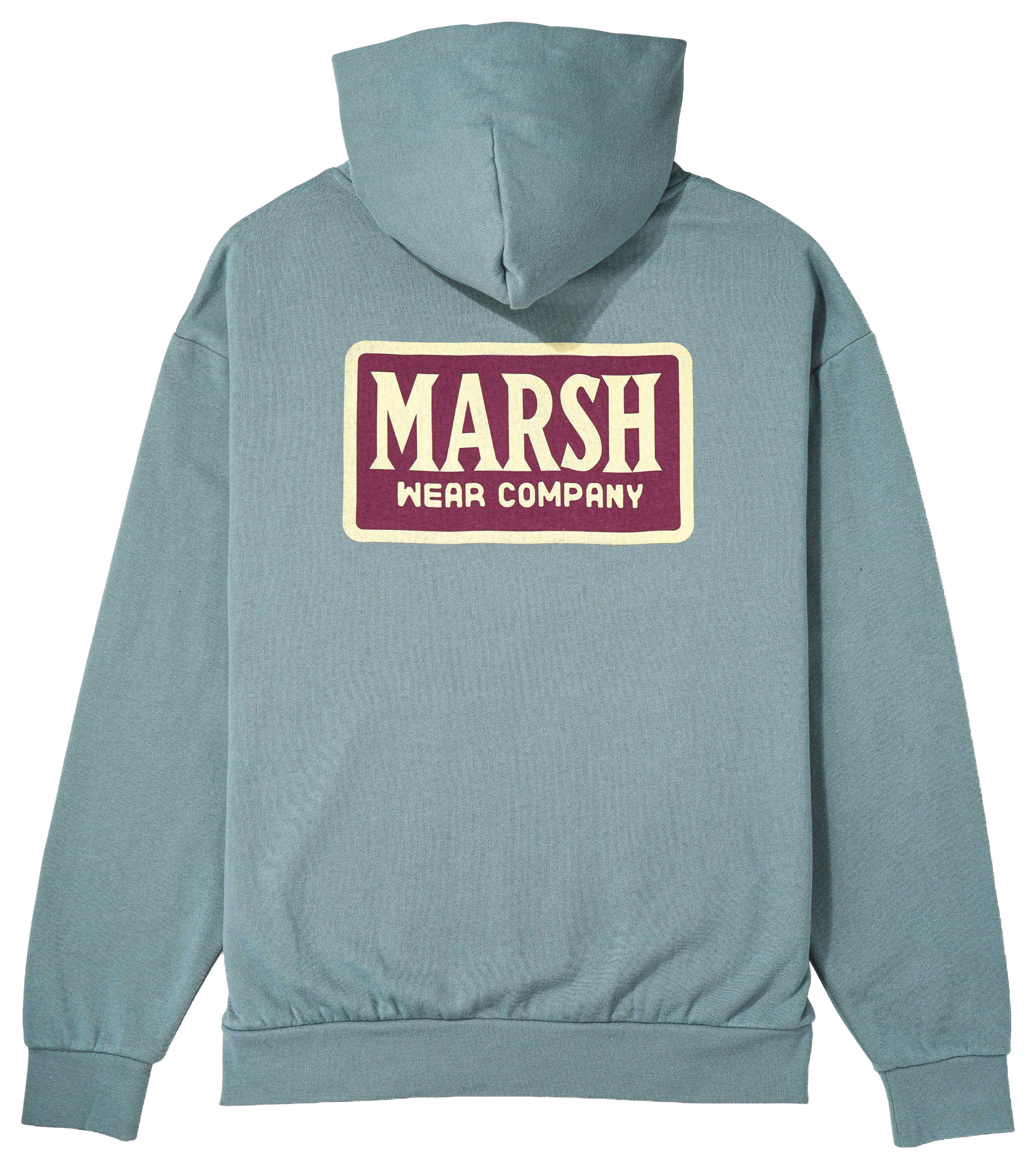 Image of Marsh Wear Badge Pullover Hoodie - Blue Shadow