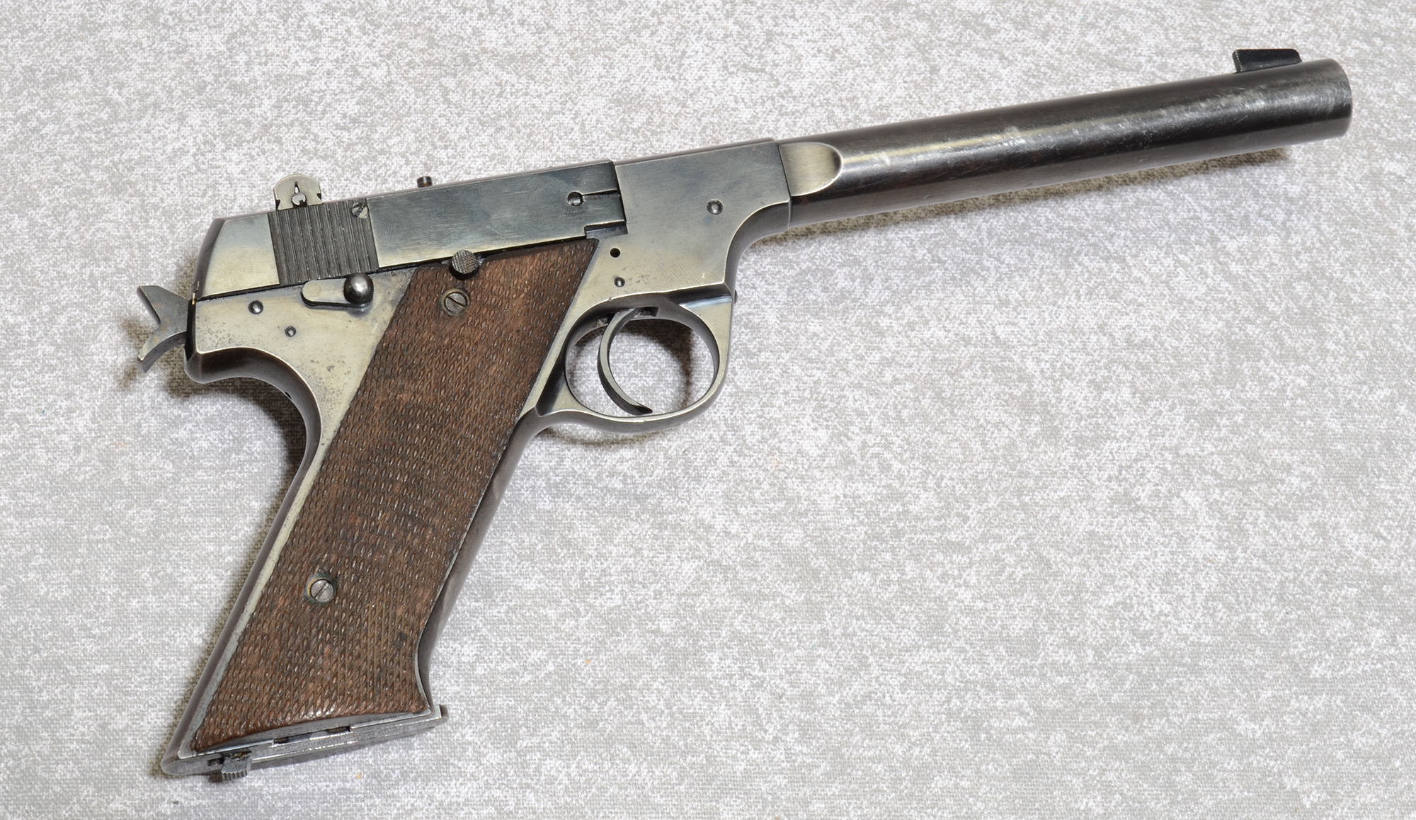 High Standard H-D Military Pistol, .22 Long Rifle, 6.75 Inch Barrel, 2 5/8 lbs. - Bass Pro Shops