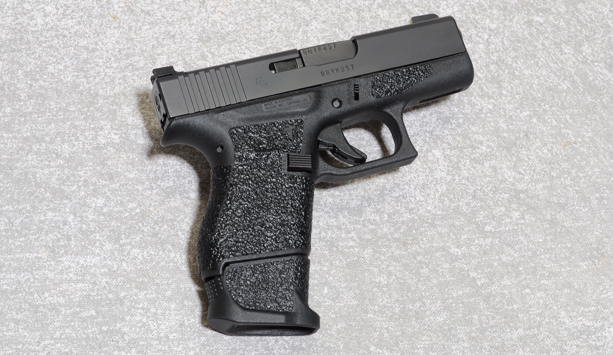 Glock 43 Pistol, 9mm Luger, 3.39 Inch Barrel, 1 1/4 lbs. - Bass Pro Shops