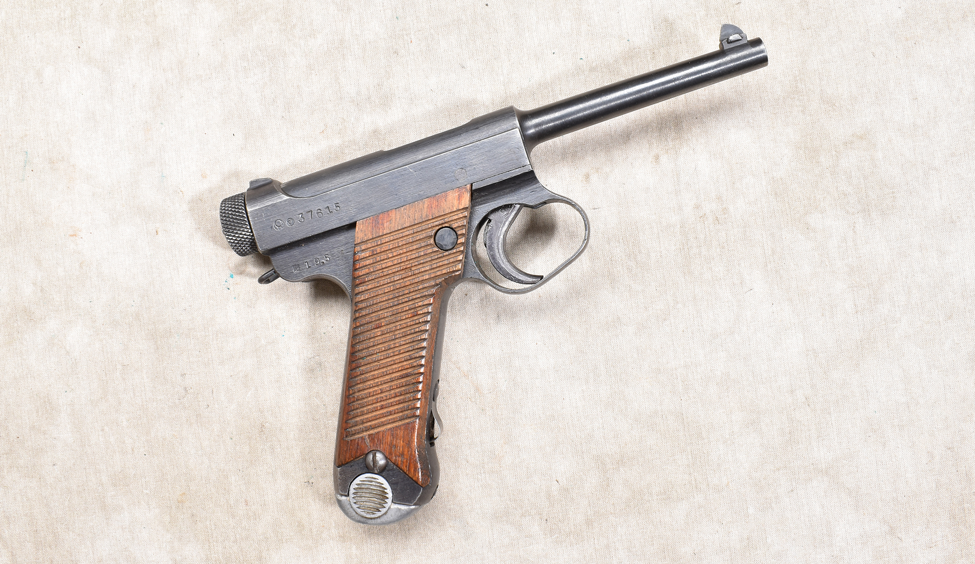 Image of NAMBU ~ TORIIMATZU ~ TYPE 14-SECOND SERIES ~ 8X22MM NAMBU