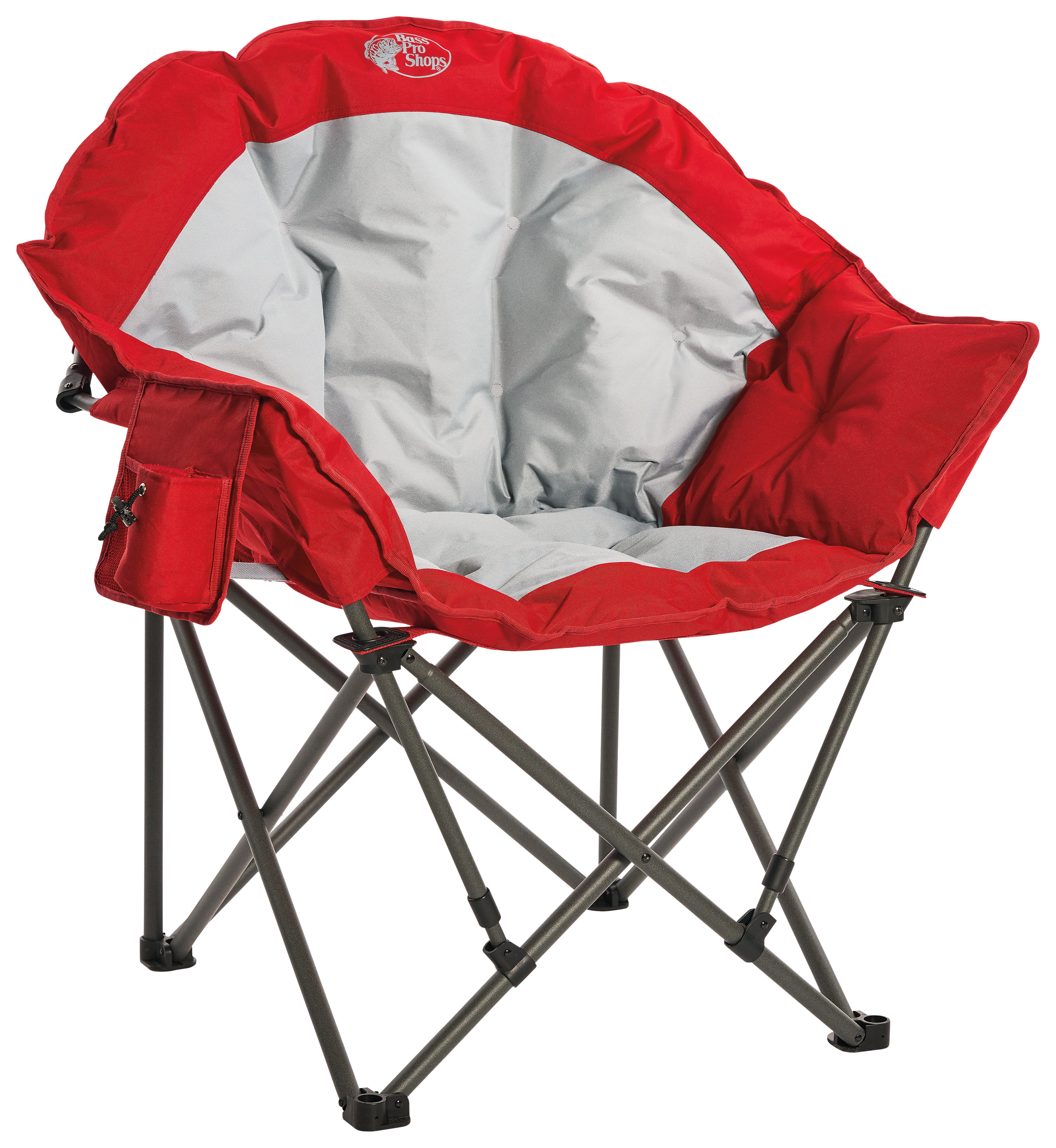Image of Bass Pro Shops XL Padded Club Chair - Red