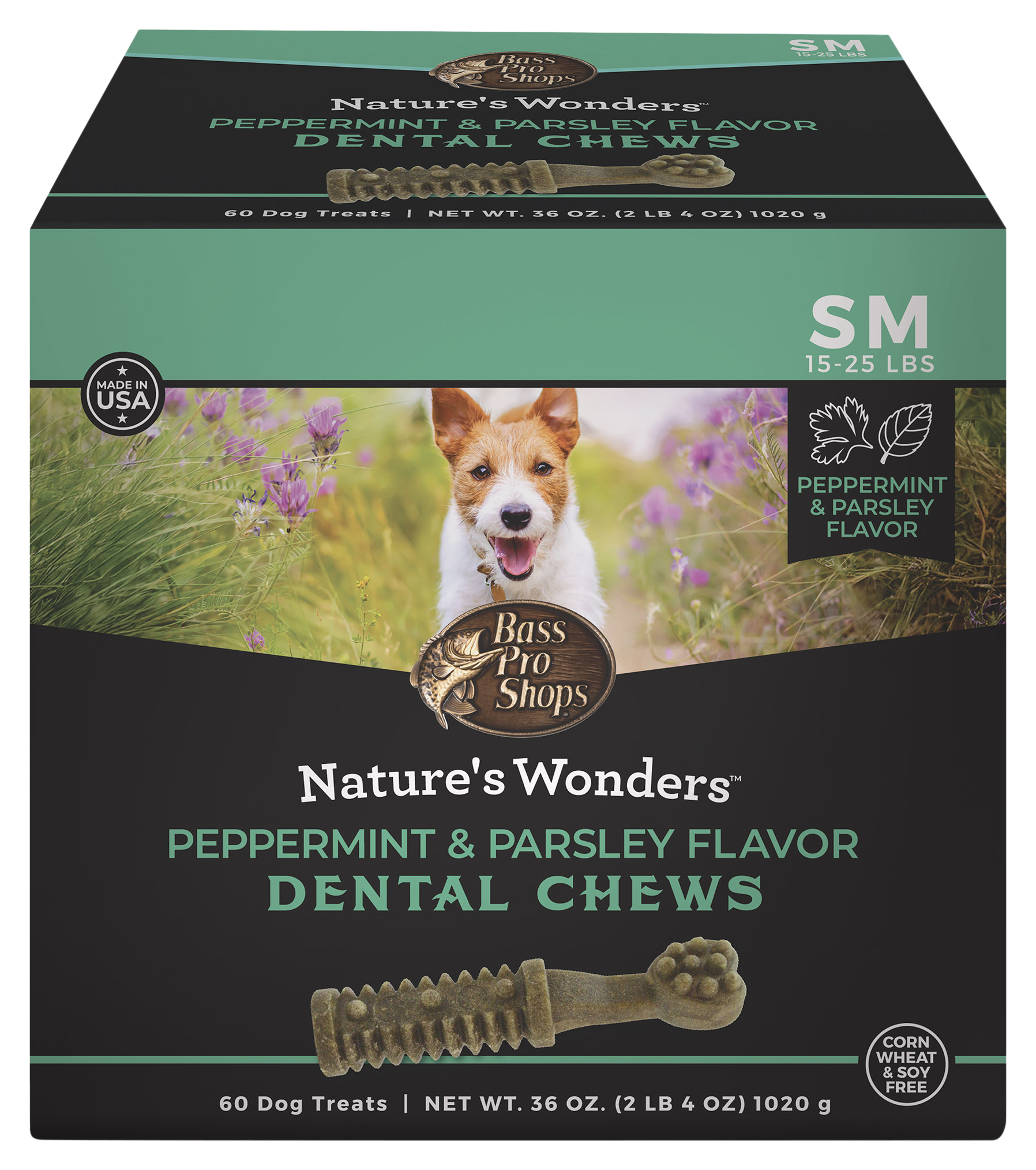 Image of Nature's Wonders Dental Chew Dog Treats - 36 oz - S