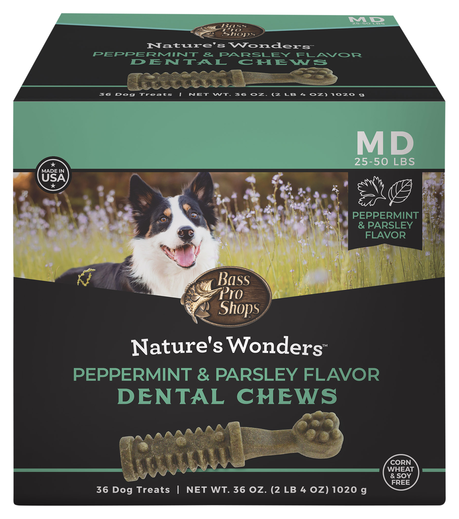 Image of Nature's Wonders Dental Chew Dog Treats - 36 oz. - M