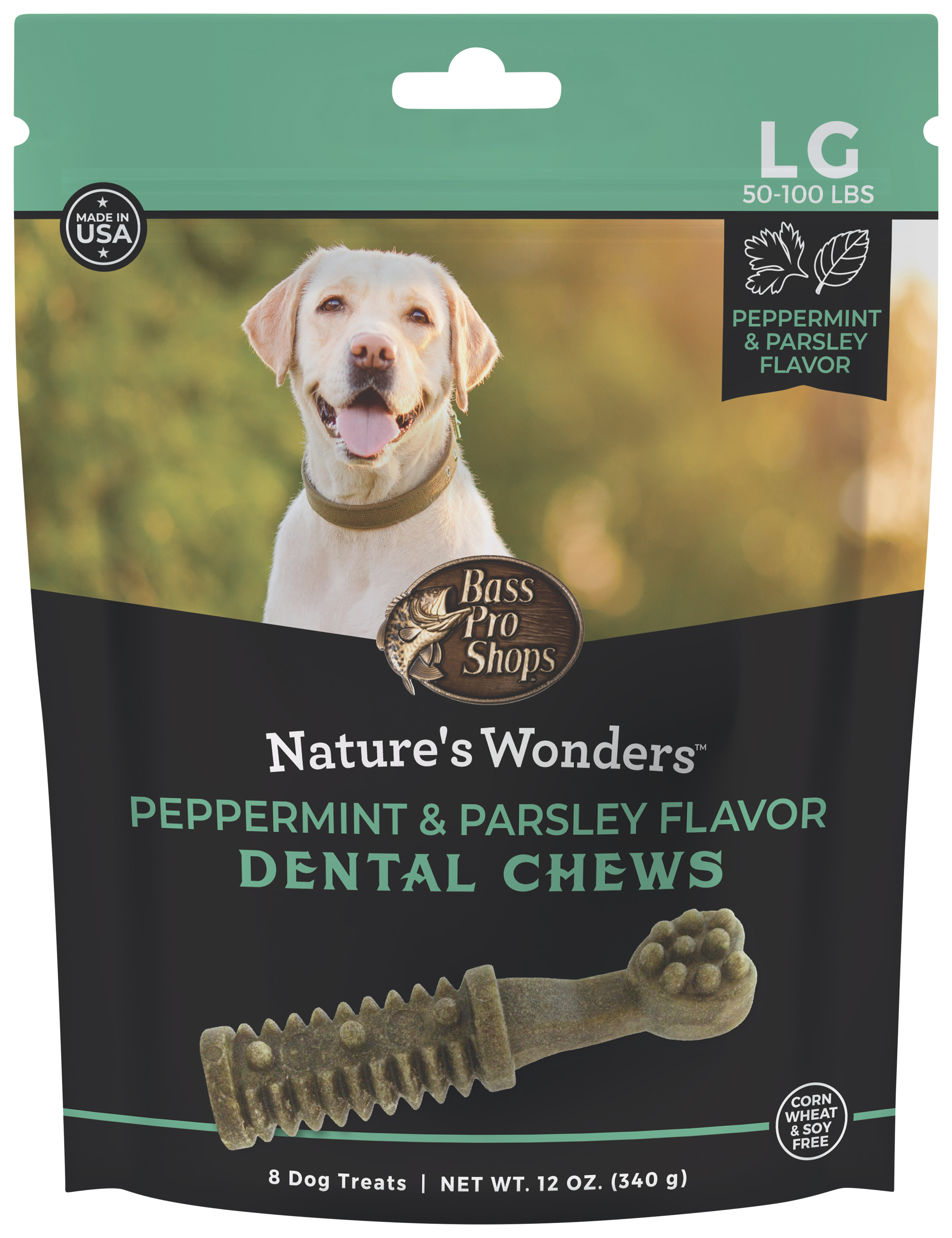Image of Nature's Wonders Dental Chew Dog Treats - 12 oz - L
