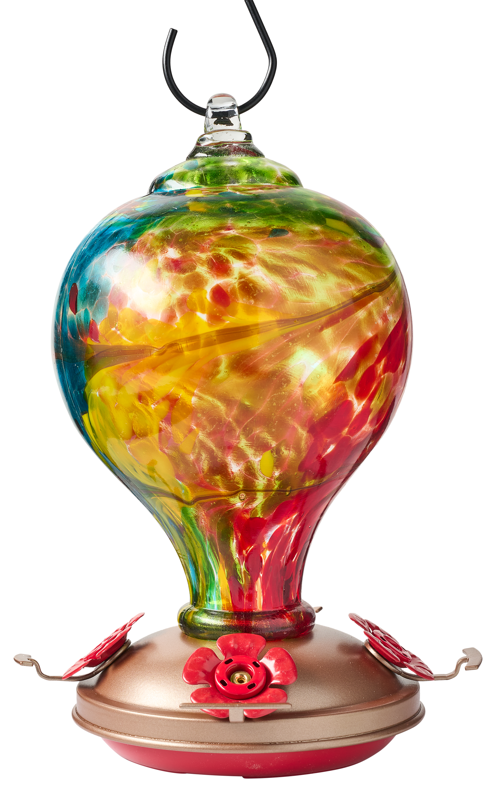 Image of Muse Garden Balloon Hummingbird Feeder - Carnival