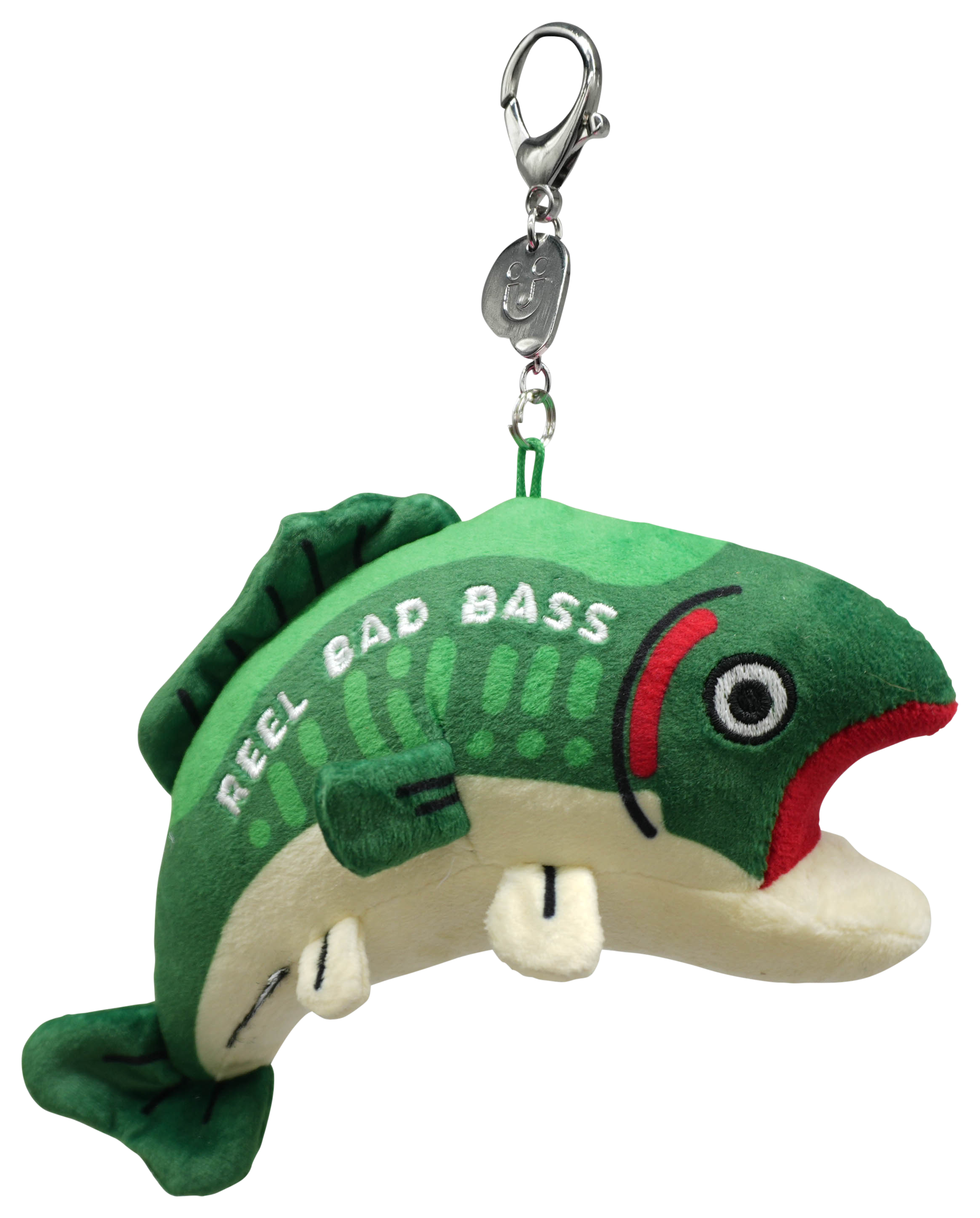 Image of Punchkins Reel Bad Bass Plush Bag Charm