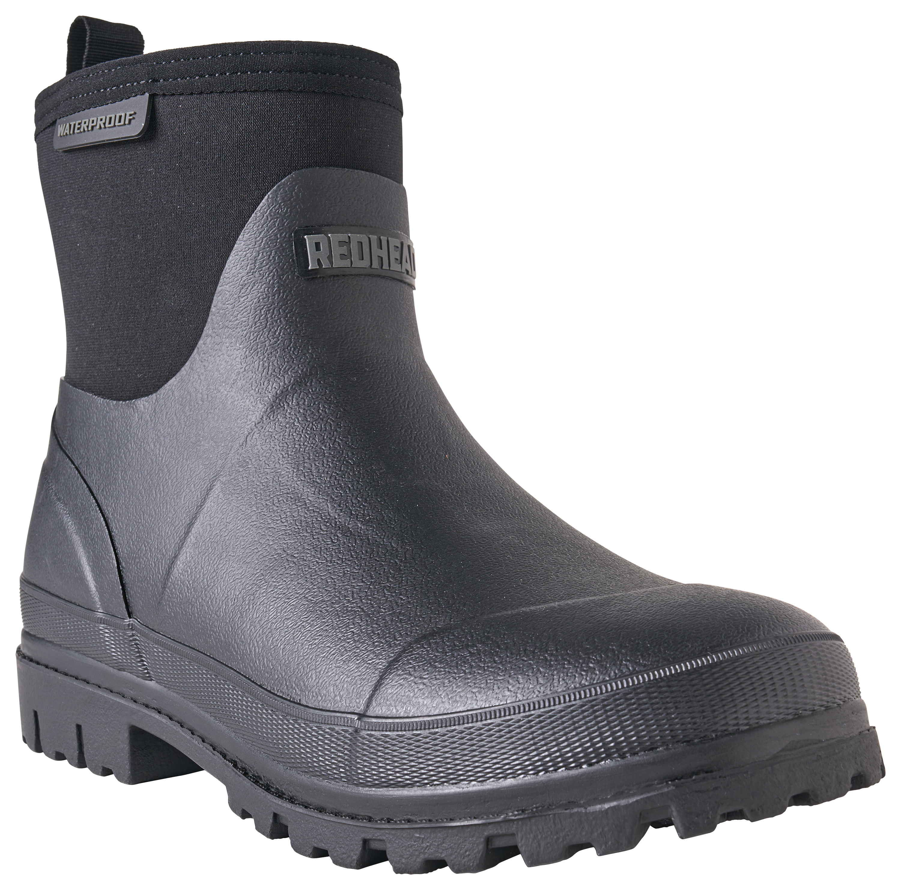 Image of RedHead Utility Mid Rubber Boots for Men - Black