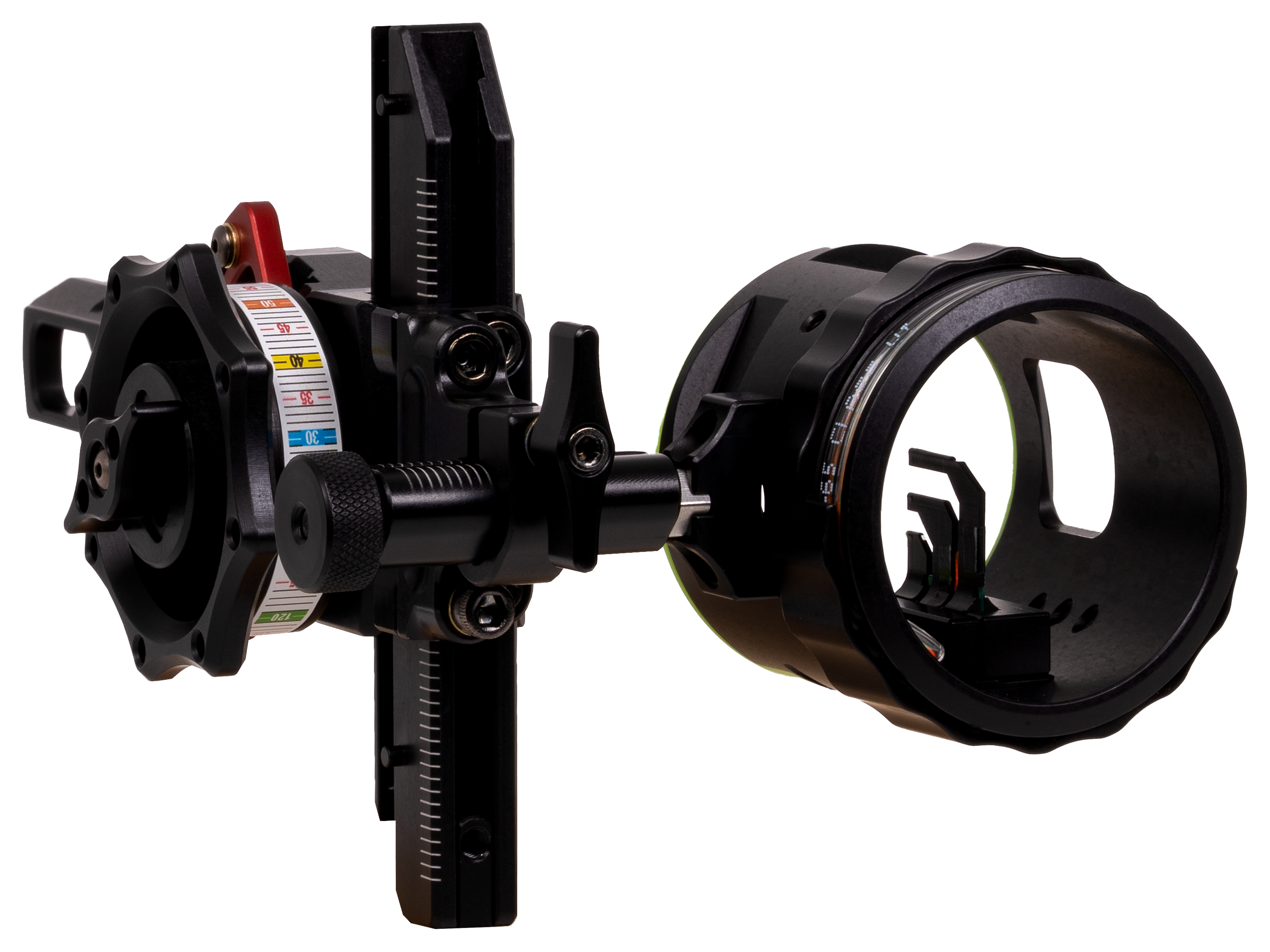 Image of "HHA Sports NYTRX XV3 3-Pin Bow Sight with Bridge-Lock Mount - Left - .019"""