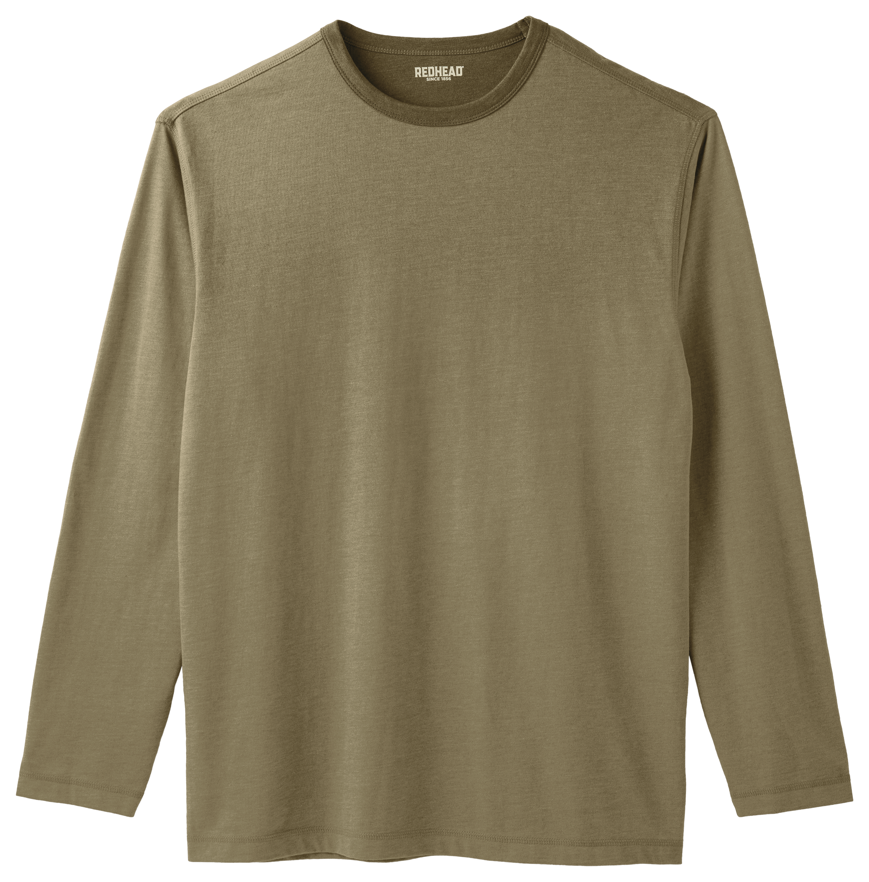RedHead Bennett Spring Long-Sleeve Crew Shirt - Dusty Green/Dark Olive