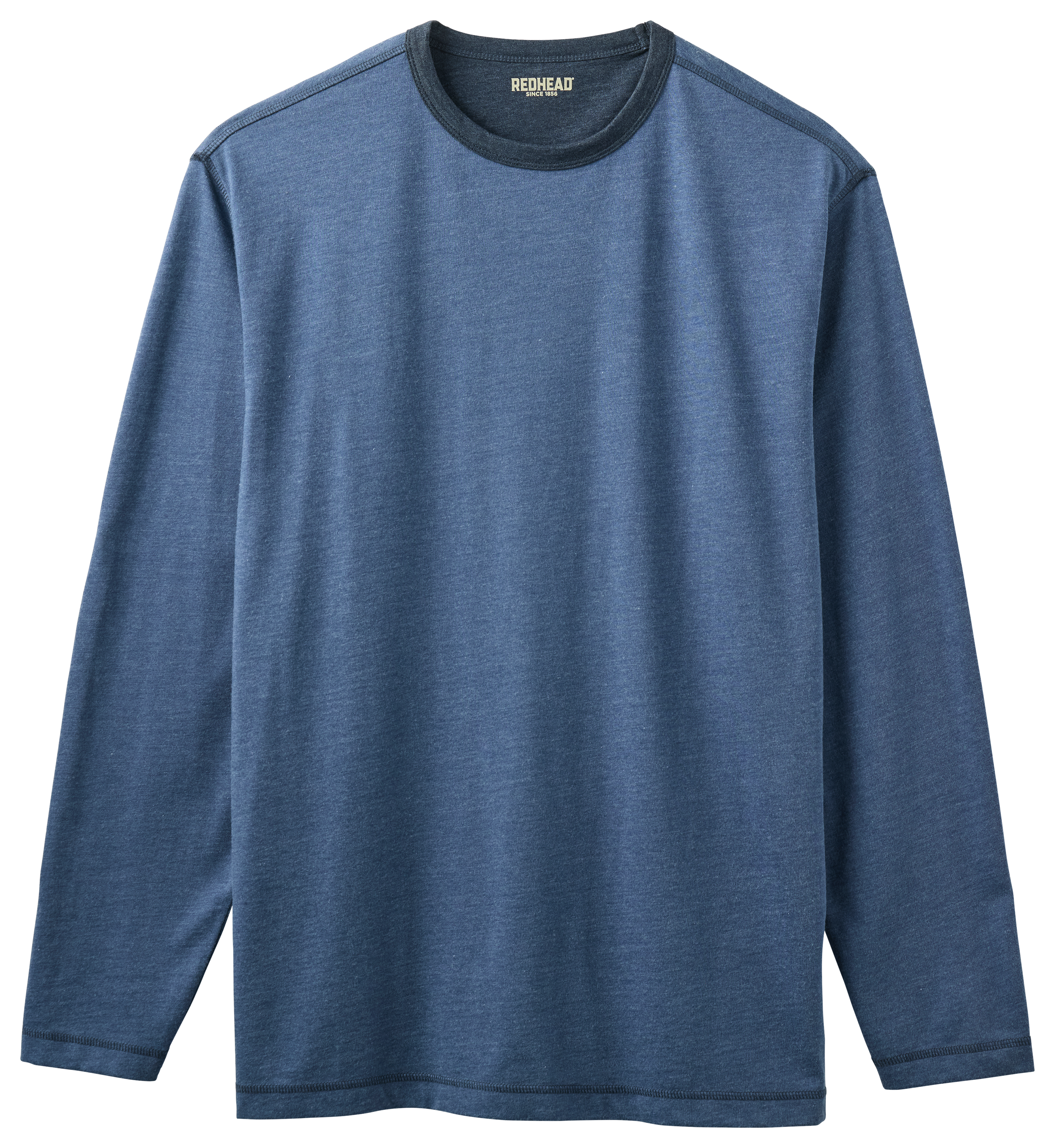 RedHead Bennett Spring Long-Sleeve Crew Shirt - Indigo/Dark Navy