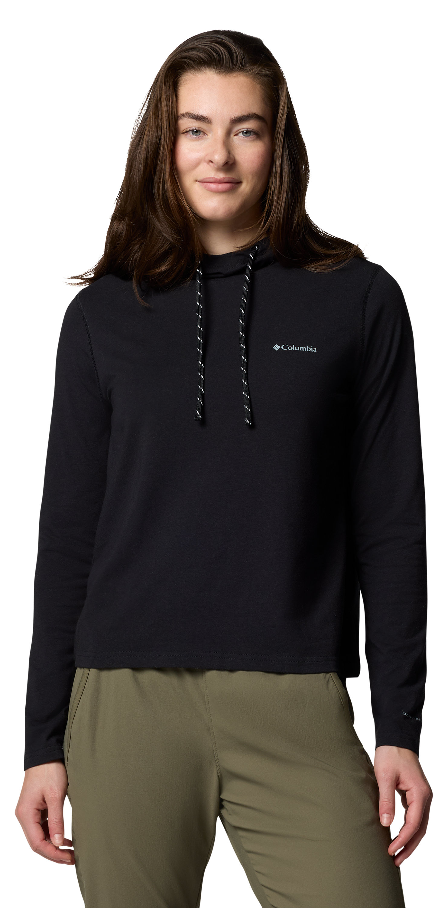 Image of Columbia Sun Trek Hoodie II for Ladies - Black - XS