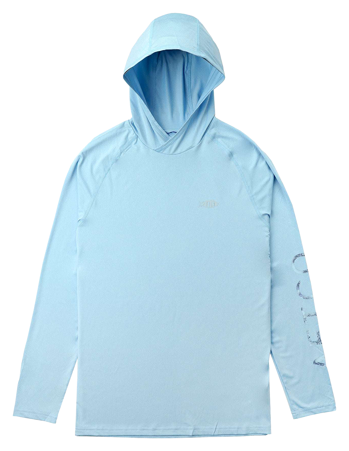 Image of AFTCO Samurai Performance Hoodie - Airy Blue Heather
