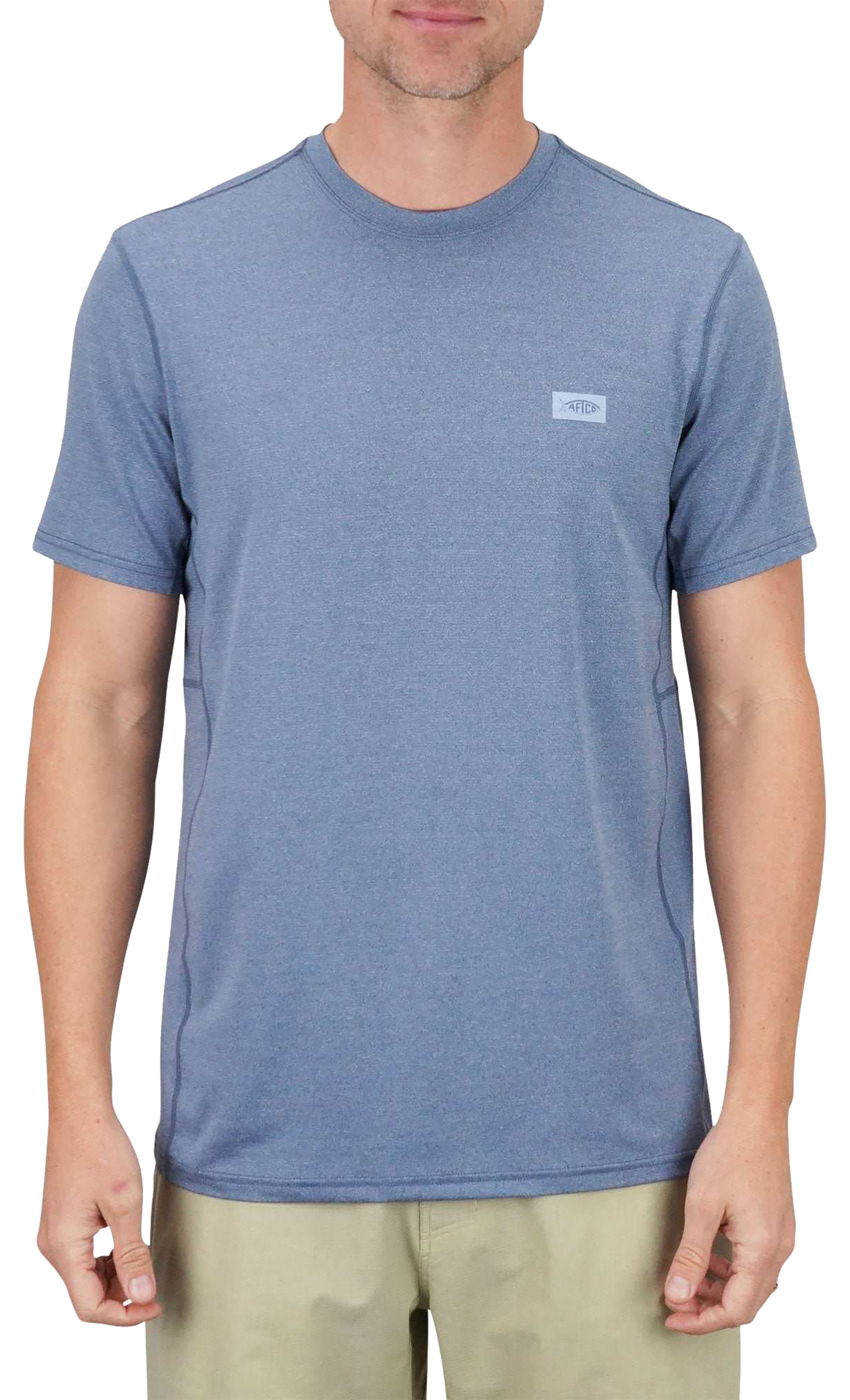 Image of AFTCO Air-O Mesh Performance Short-Sleeve Fishing Shirt