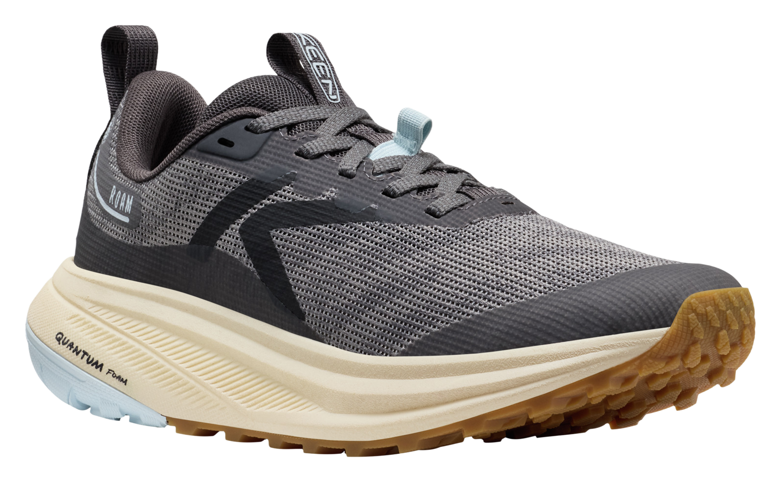 Image of KEEN Roam Trail Running Shoes for Women - Magnet/Ballad Blue