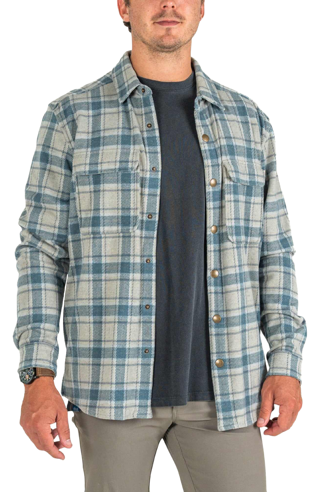 Image of Marsh Wear Seadrift Overshirt - Pelican