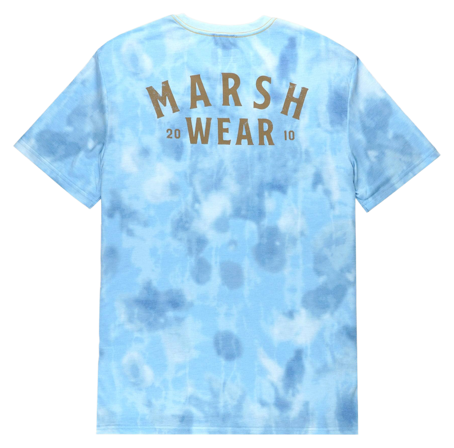 Image of Marsh Wear Stackhouse Tech Short-Sleeve T-Shirt - Light Blue Salt Camo - 2X