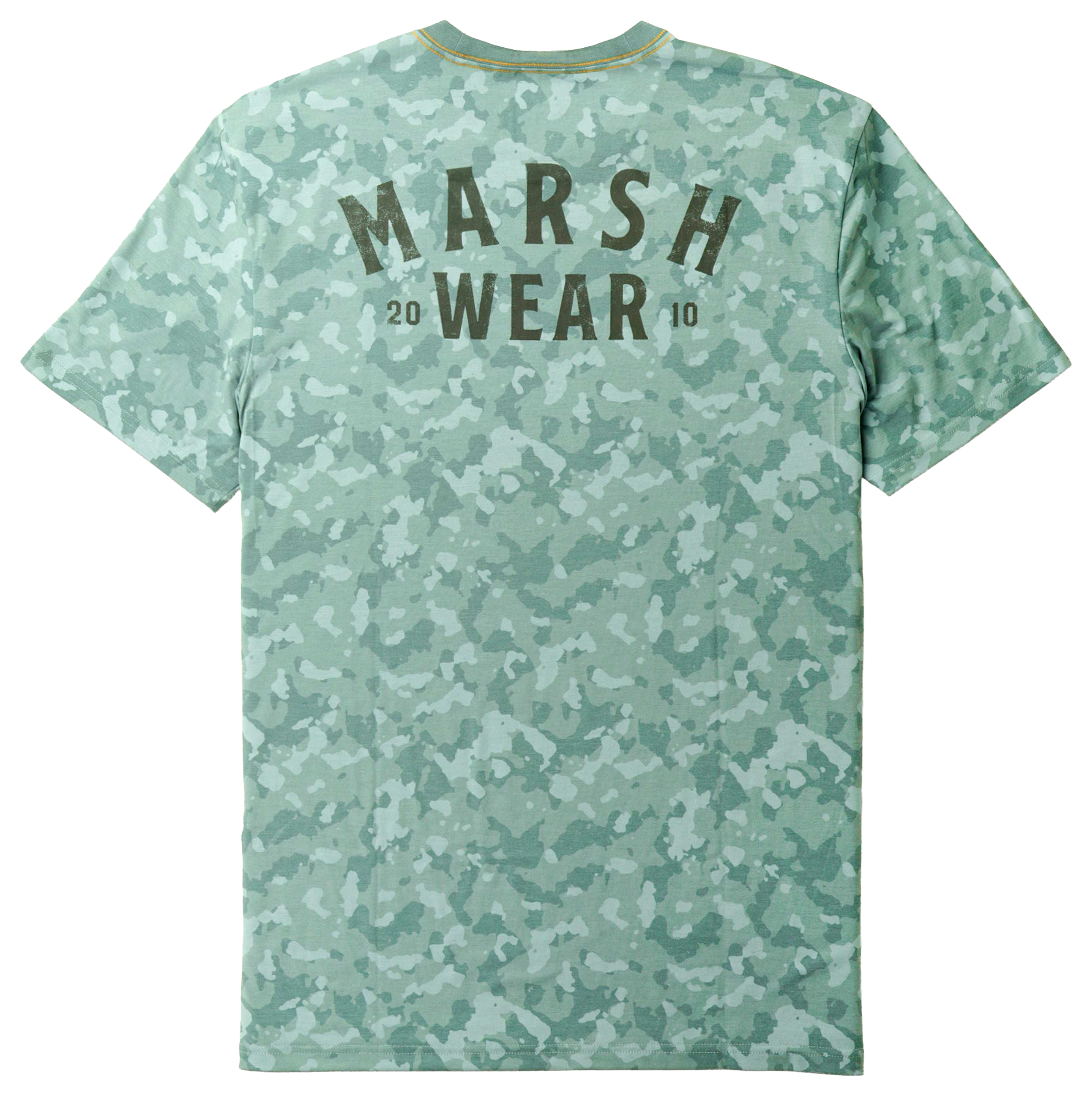 Image of Marsh Wear Stackhouse Tech Short-Sleeve T-Shirt - Trellis Foxhole Camo
