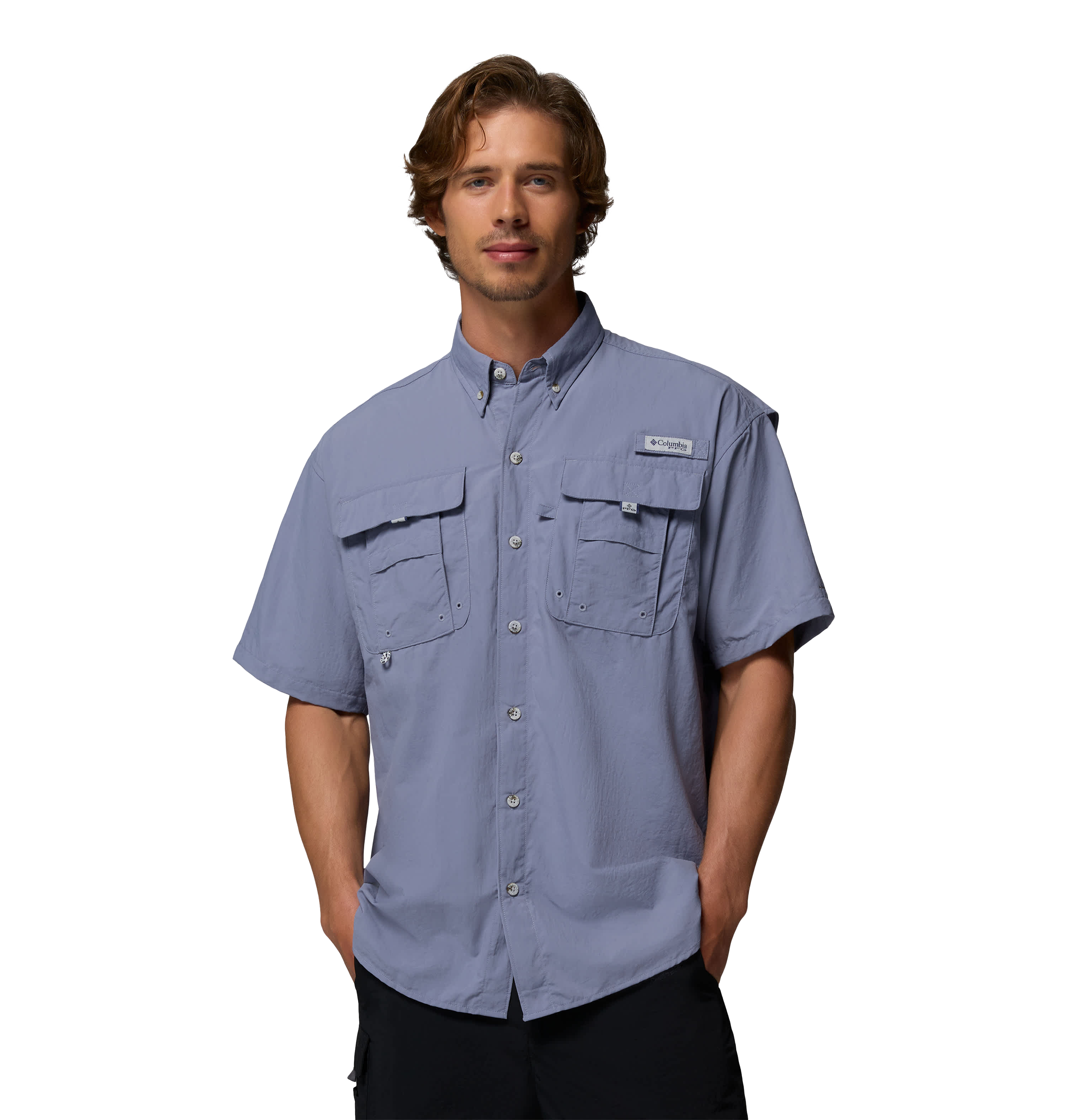 Image of Columbia Bahama Short-Sleeve Button-Down Shirt