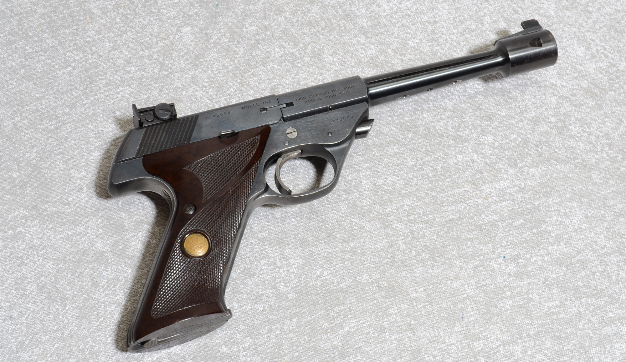 High Standard 103 Supermatic Citation, .22 Long Rifle, 6.75 Inch Barrel, 1 3/4 lbs. - Bass Pro Shops