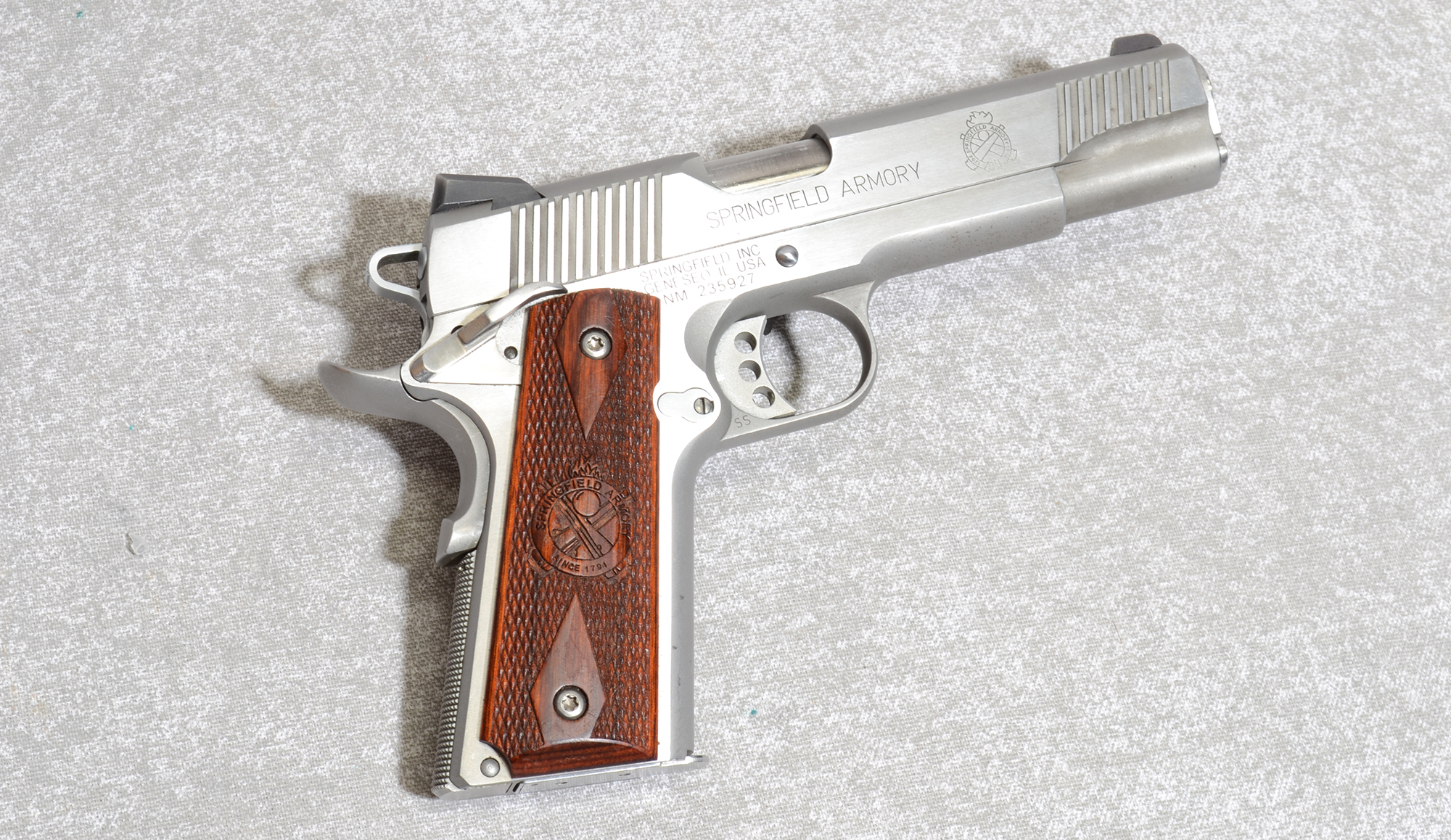 Springfield 1911-A1 Pistol, .45 Auto, 5 Inch Barrel, 2 1/2 lbs. - Bass Pro Shops