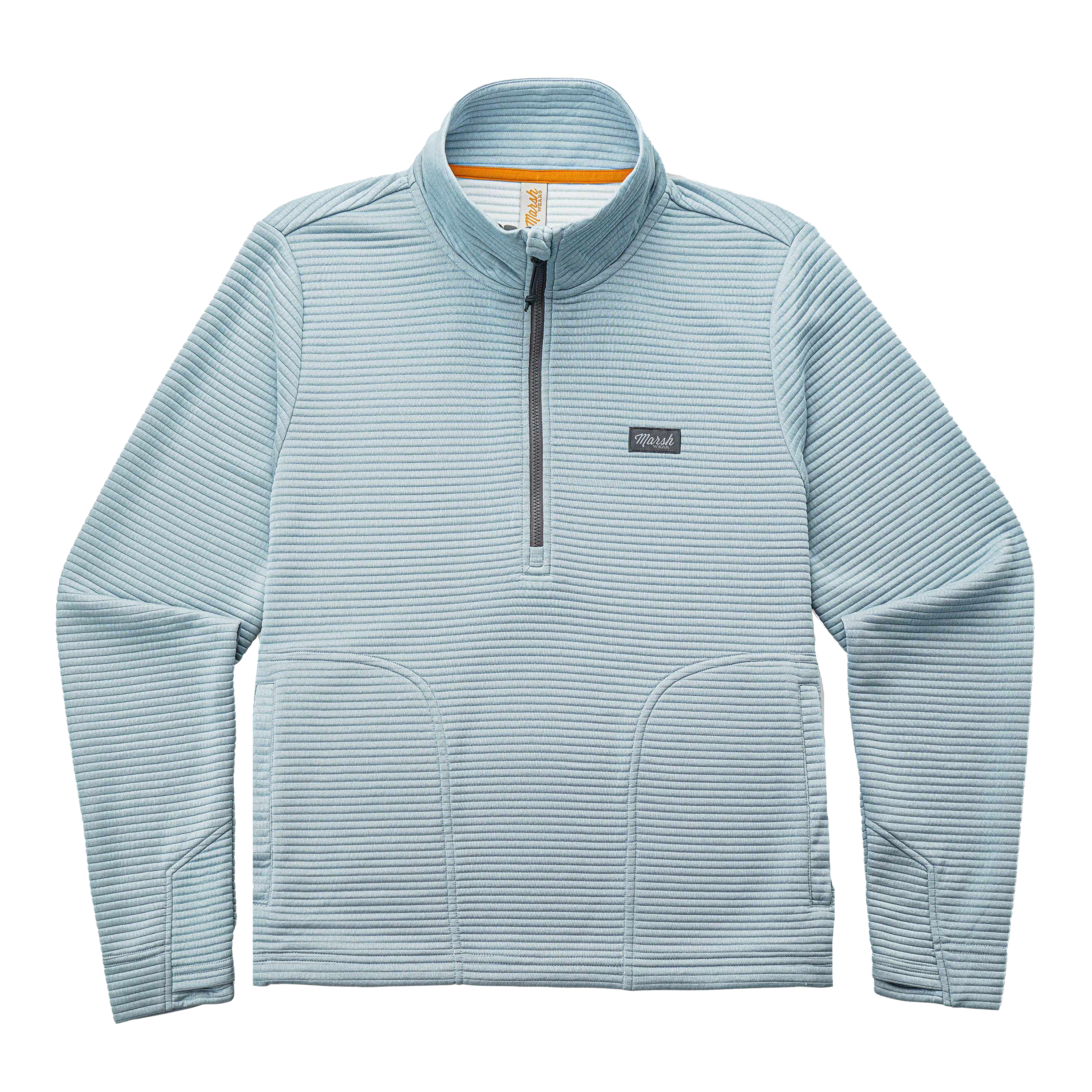 Image of Marsh Wear Sullivan Tech Quarter-Zip Jacket for Ladies - Smoke - XS