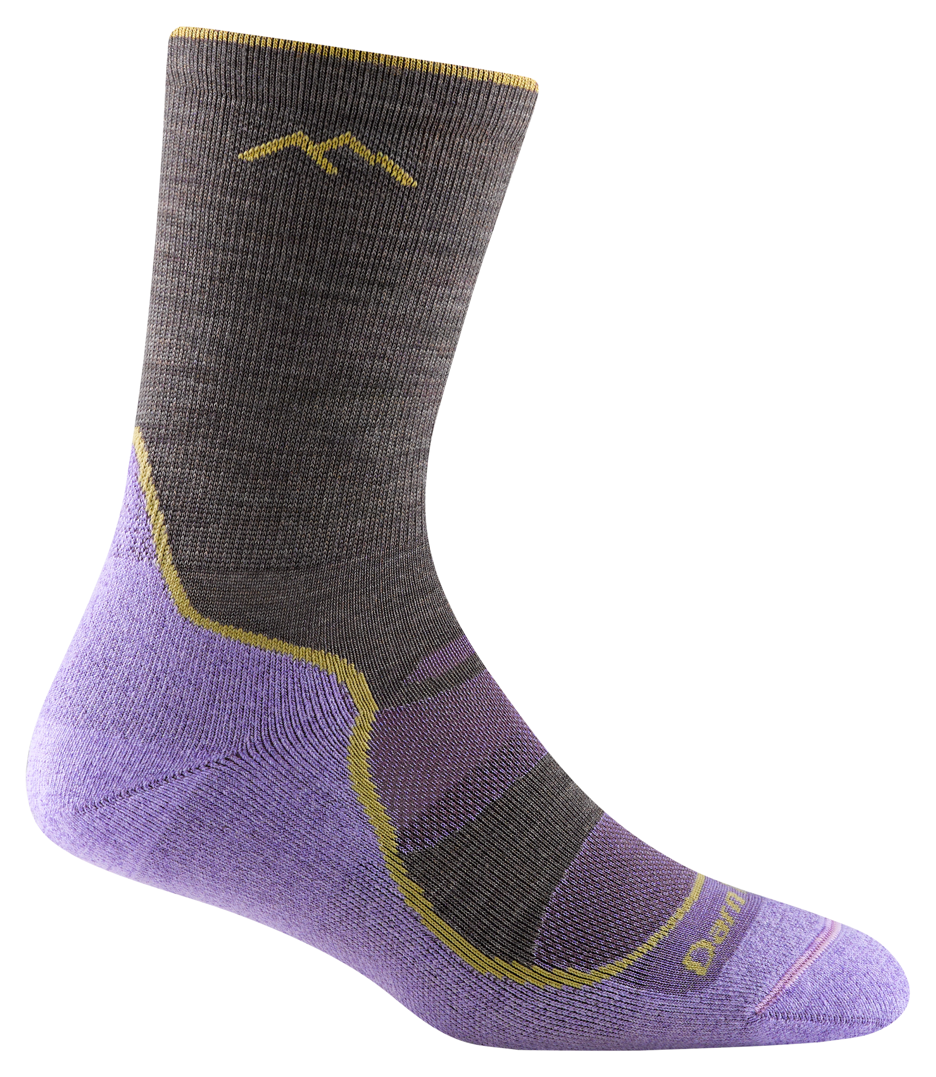 Image of Darn Tough Light Hiker Micro Crew Merino Wool Socks for Women - Taupe