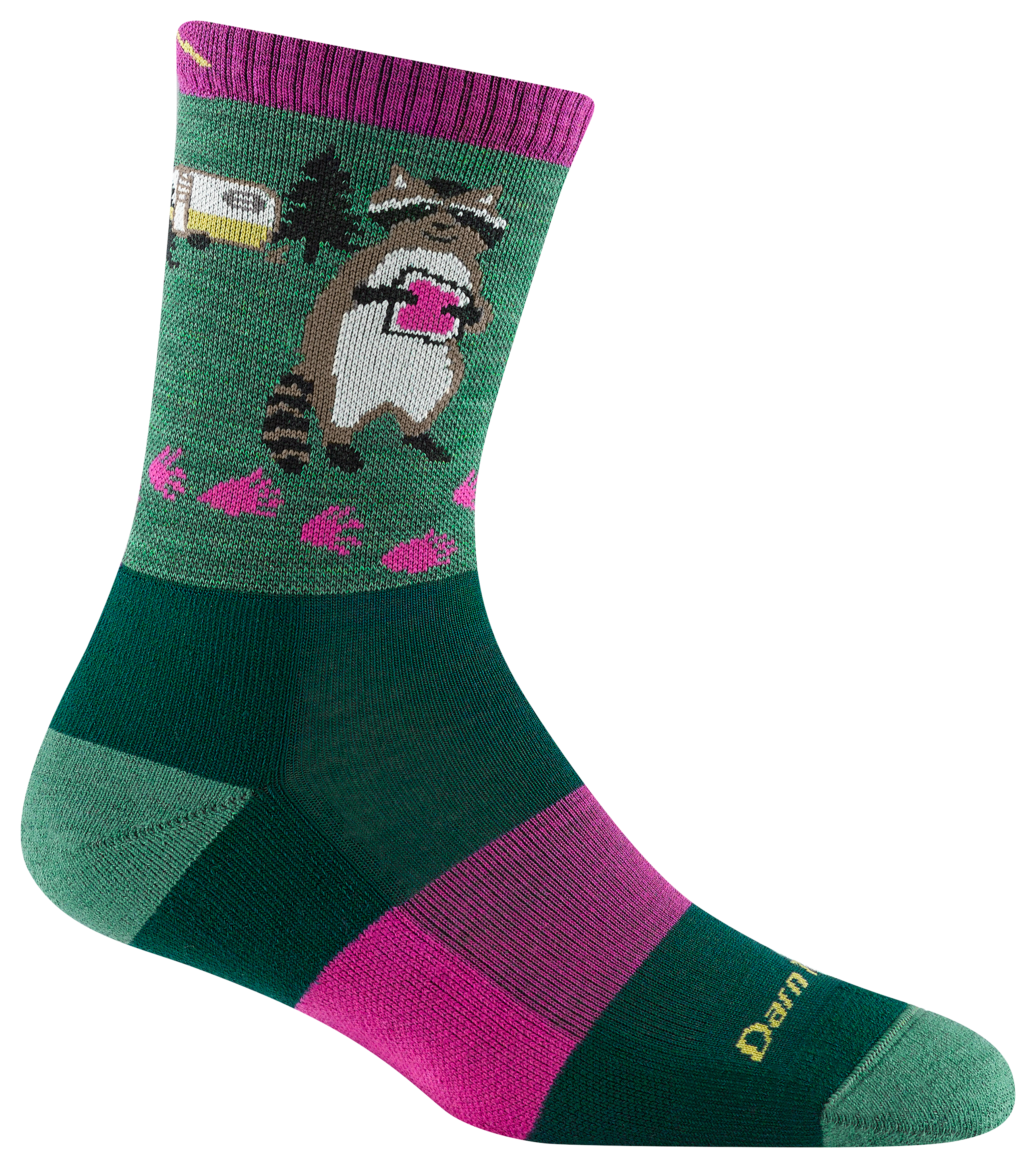 Image of Darn Tough Critter Club Micro Crew Lightweight Hiking Socks for Women