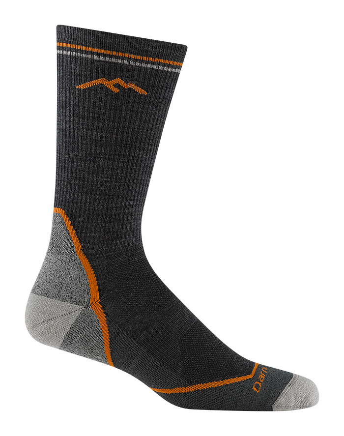 Image of Darn Tough Light Hiker Boot-Height Crew Socks for Men - Charcoal
